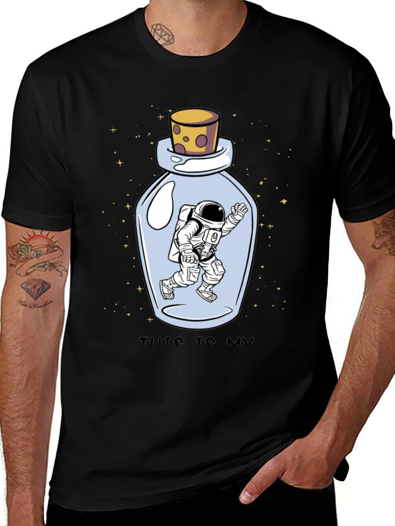 Astronaut in a Bottle Graphic Tee