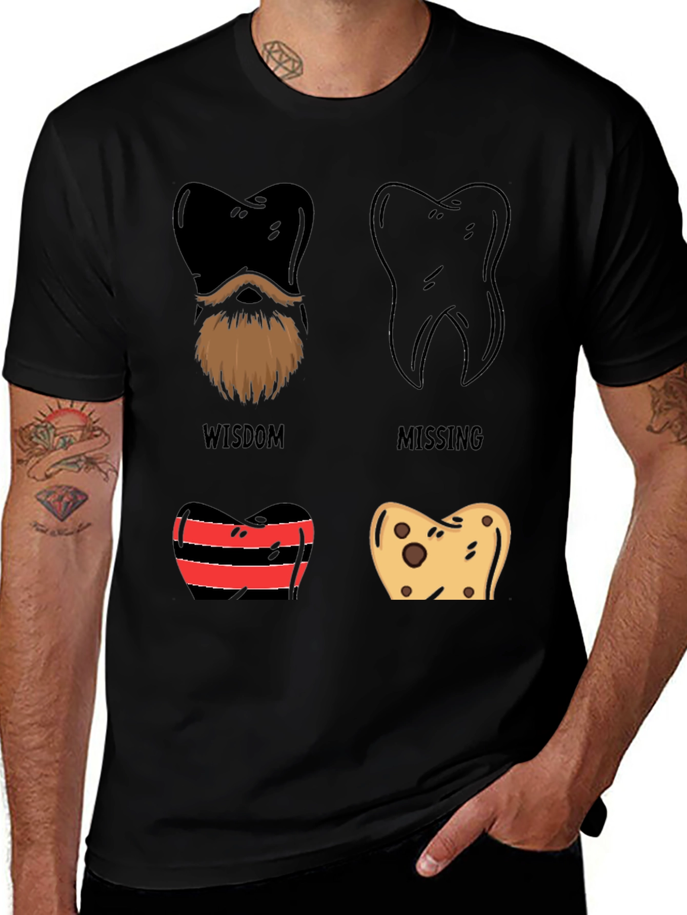 Variant 4 of Dental Humor Graphic Tee