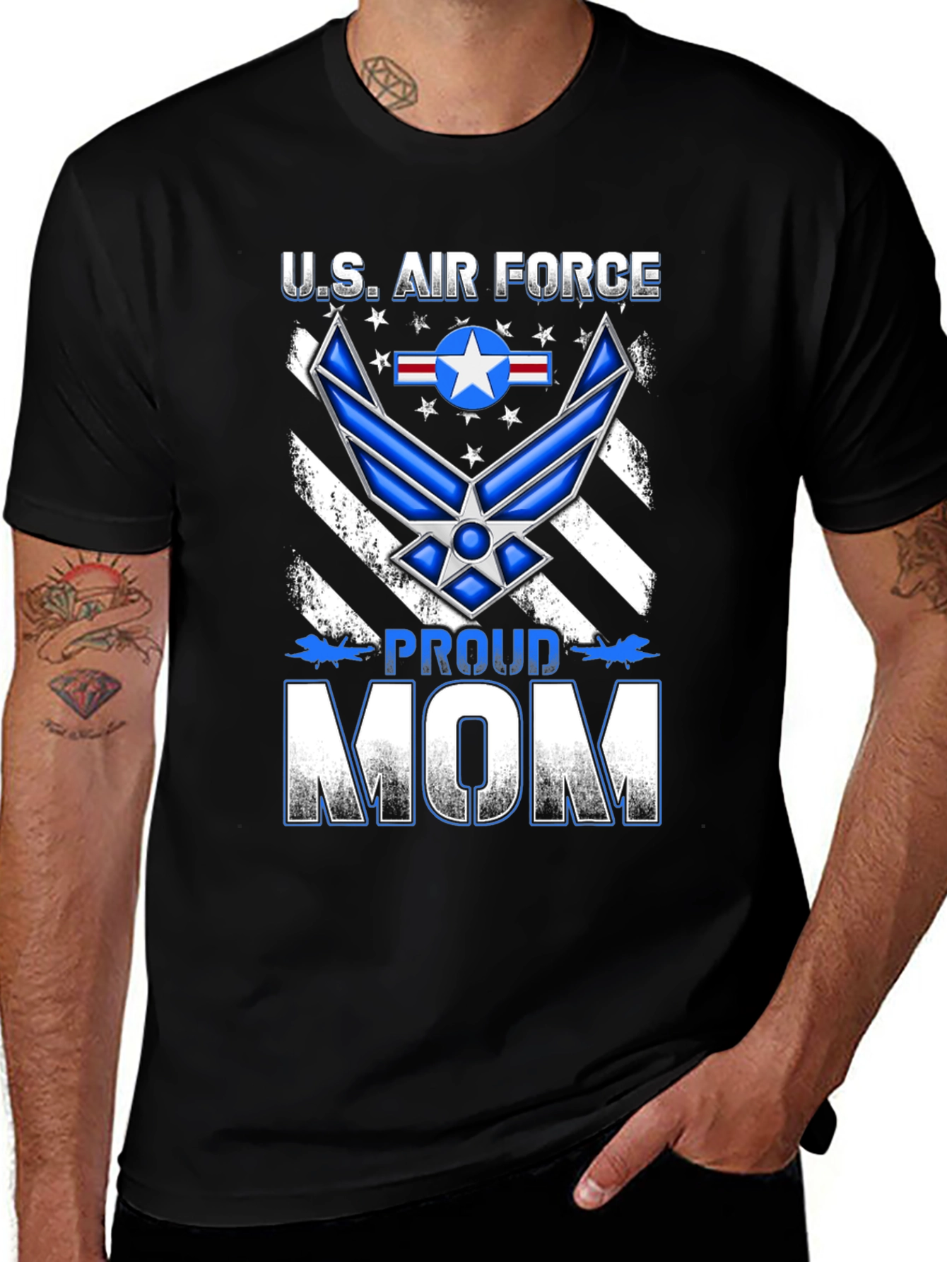 Proud Air Force Mom T-Shirt