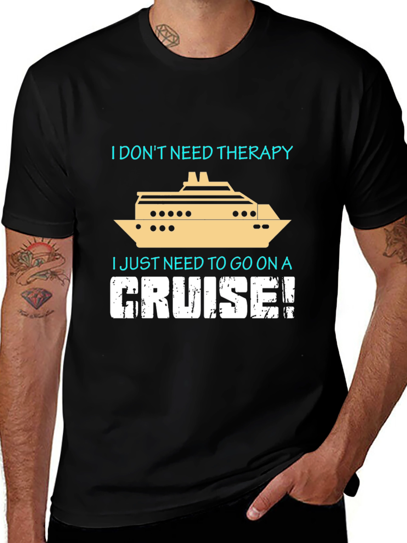 Variant 11 of Cruise Therapy Graphic T-Shirt