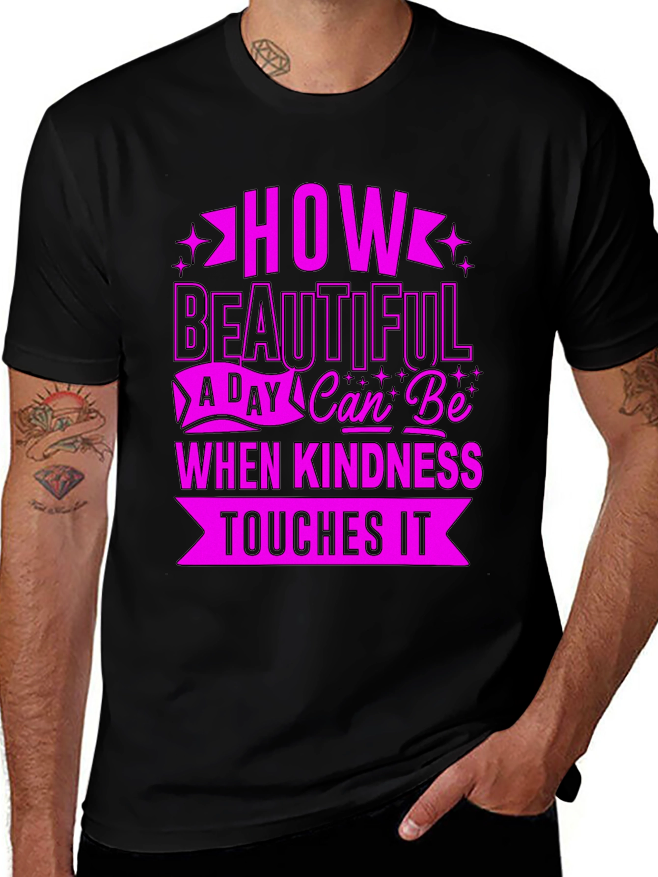 Variant 28 of Kindness Touches It T-Shirt