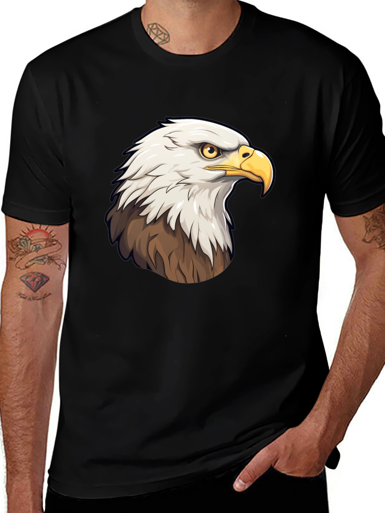 Eagle Graphic Tee - Patriotic Style