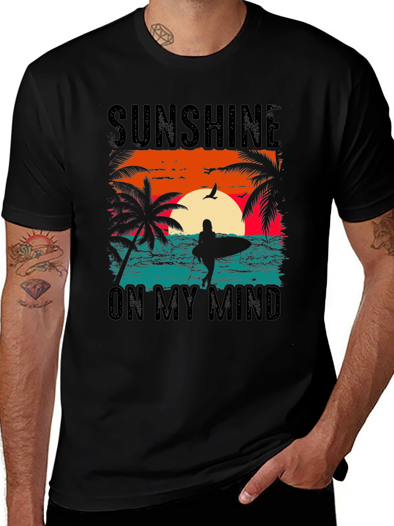 Variant 10 of Sunshine On My Mind Graphic Tee