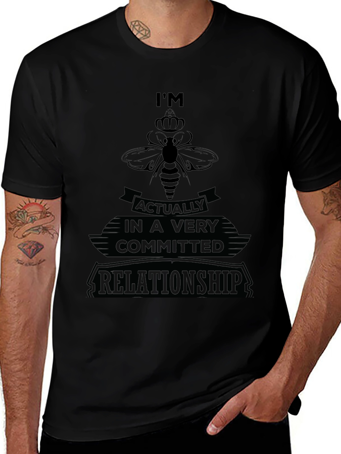 Variant 23 of I'm in a Very Committed Relationship T-Shirt