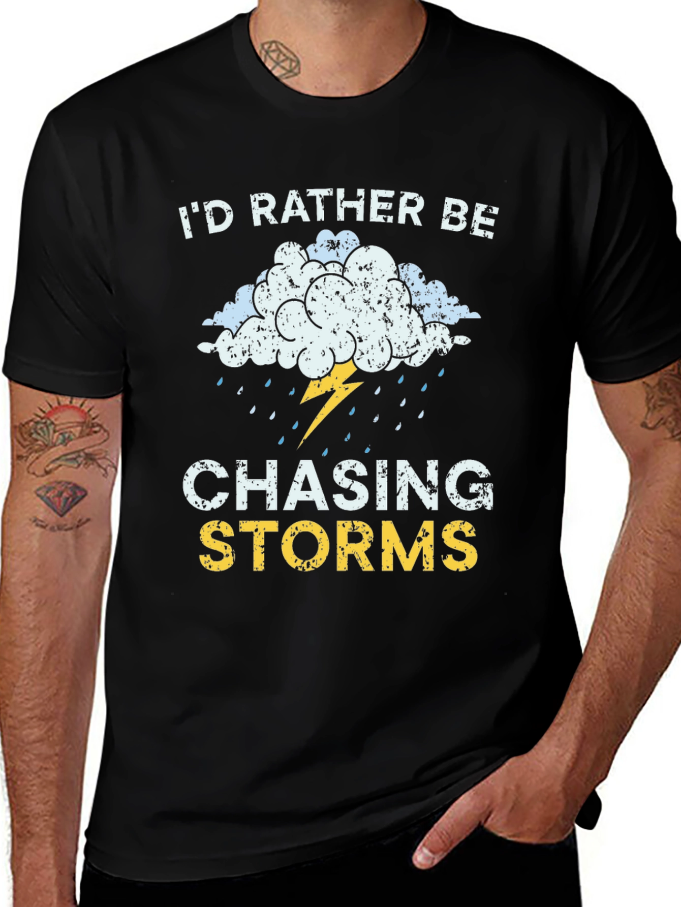 Variant 7 of Chasing Storms Graphic T-Shirt