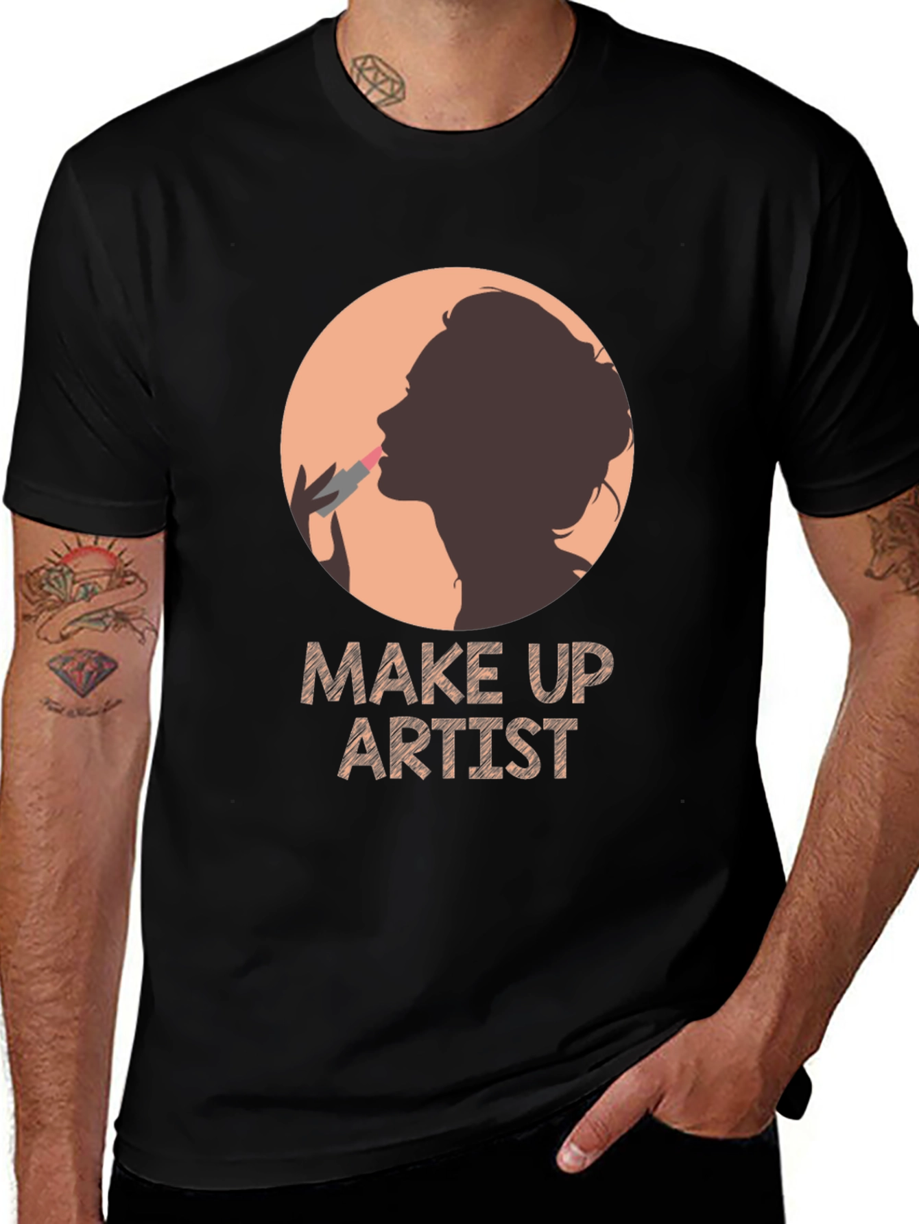 Make Up Artist T-Shirt - Stylish Beauty Design