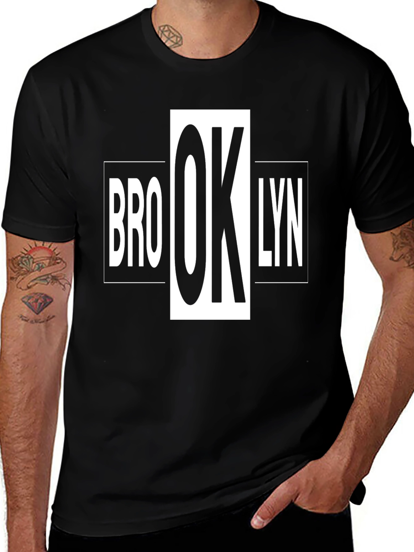 Variant 21 of Brooklyn Graphic Tee - Urban Style