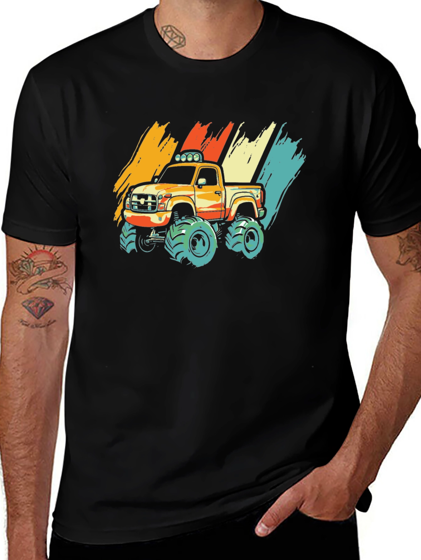 Variant 27 of Monster Truck Graphic T-Shirt