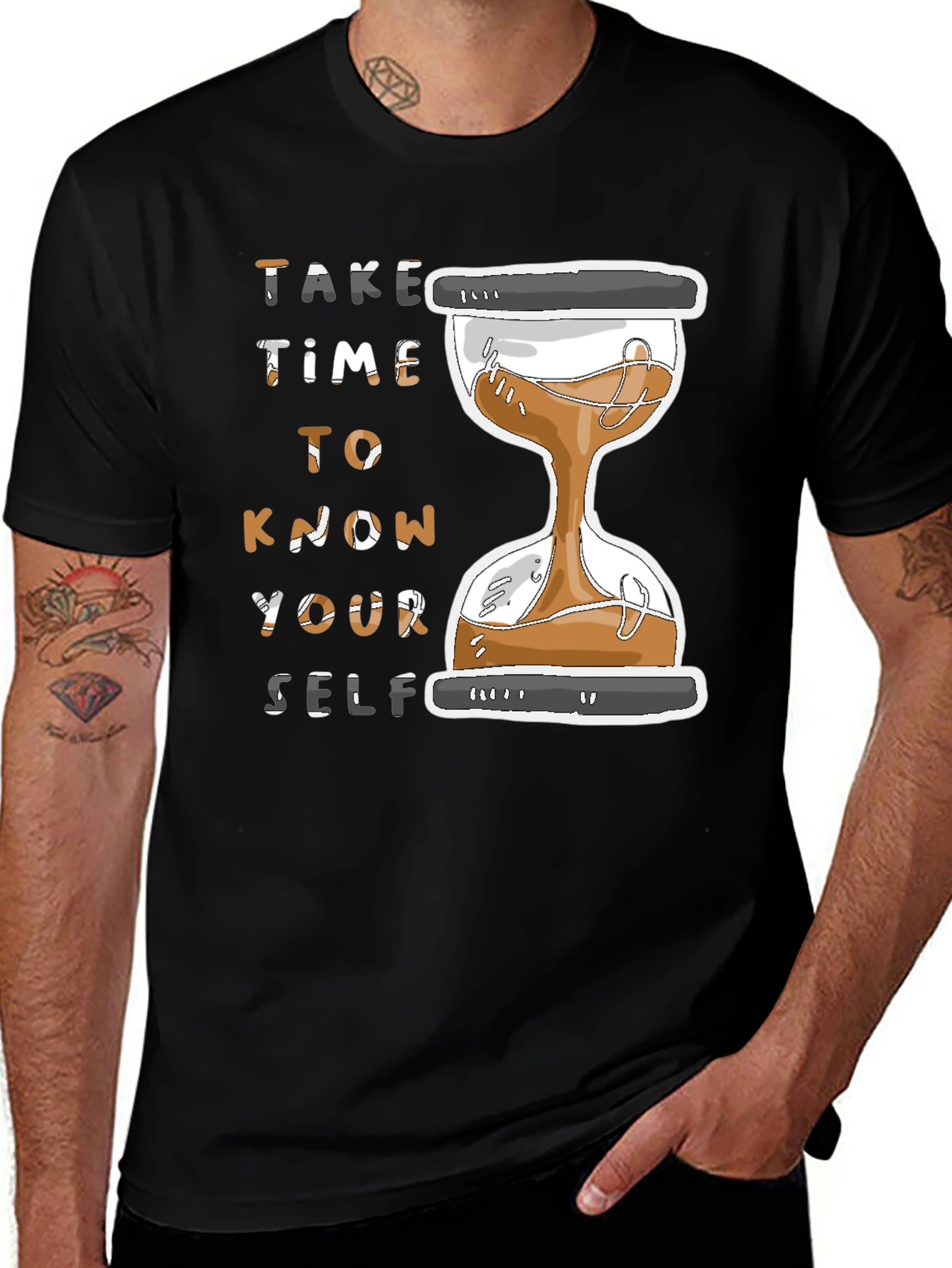 Variant 5 of Take Time - Know Yourself T-Shirt