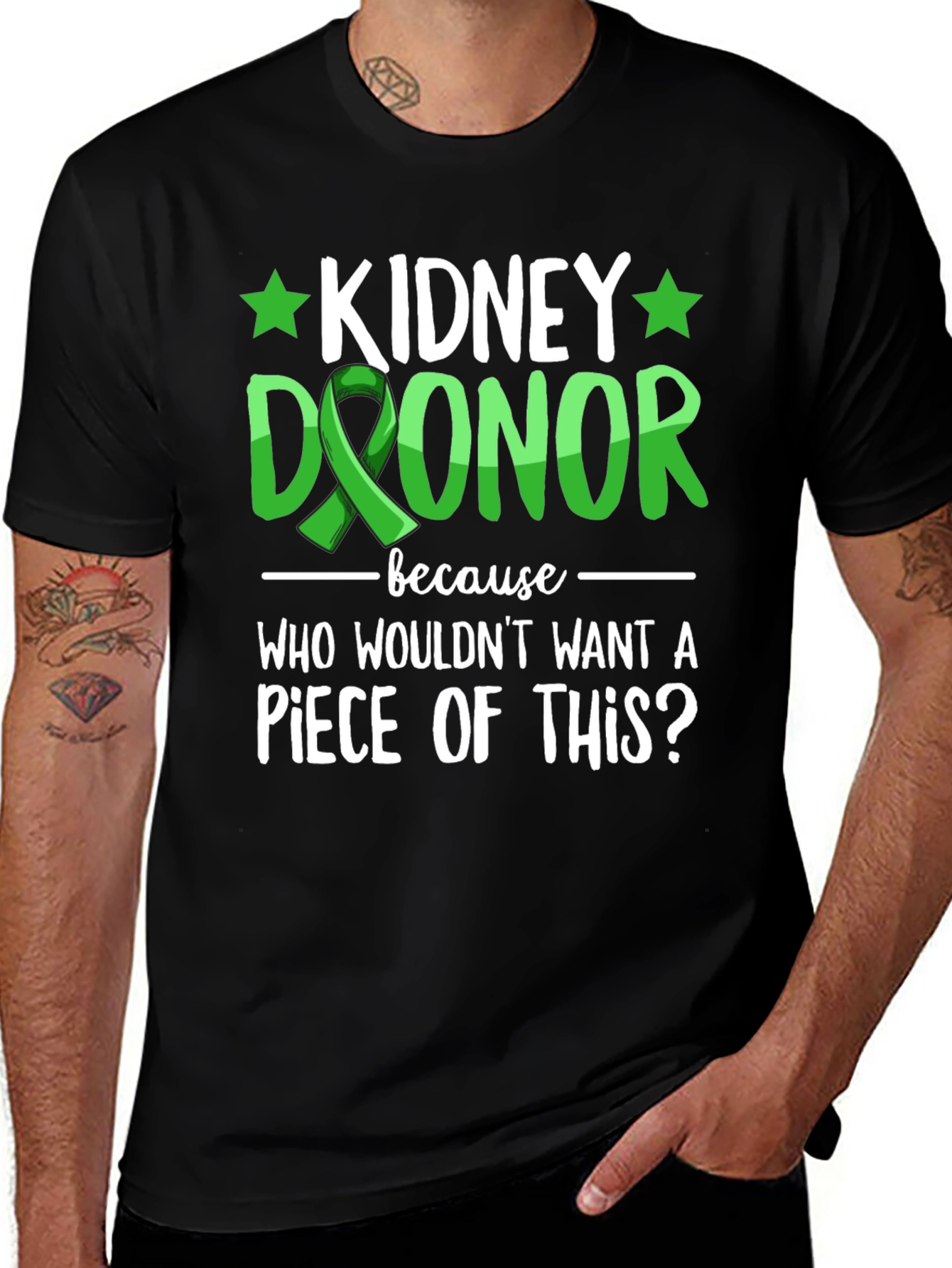 Variant 9 of Kidney Donor Awareness T-Shirt