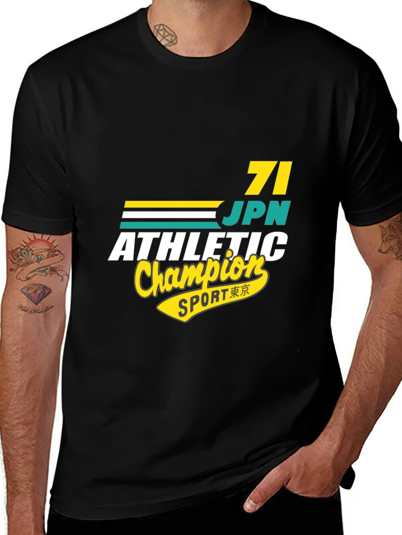 Variant 15 of Athletic Champion Graphic T-Shirt