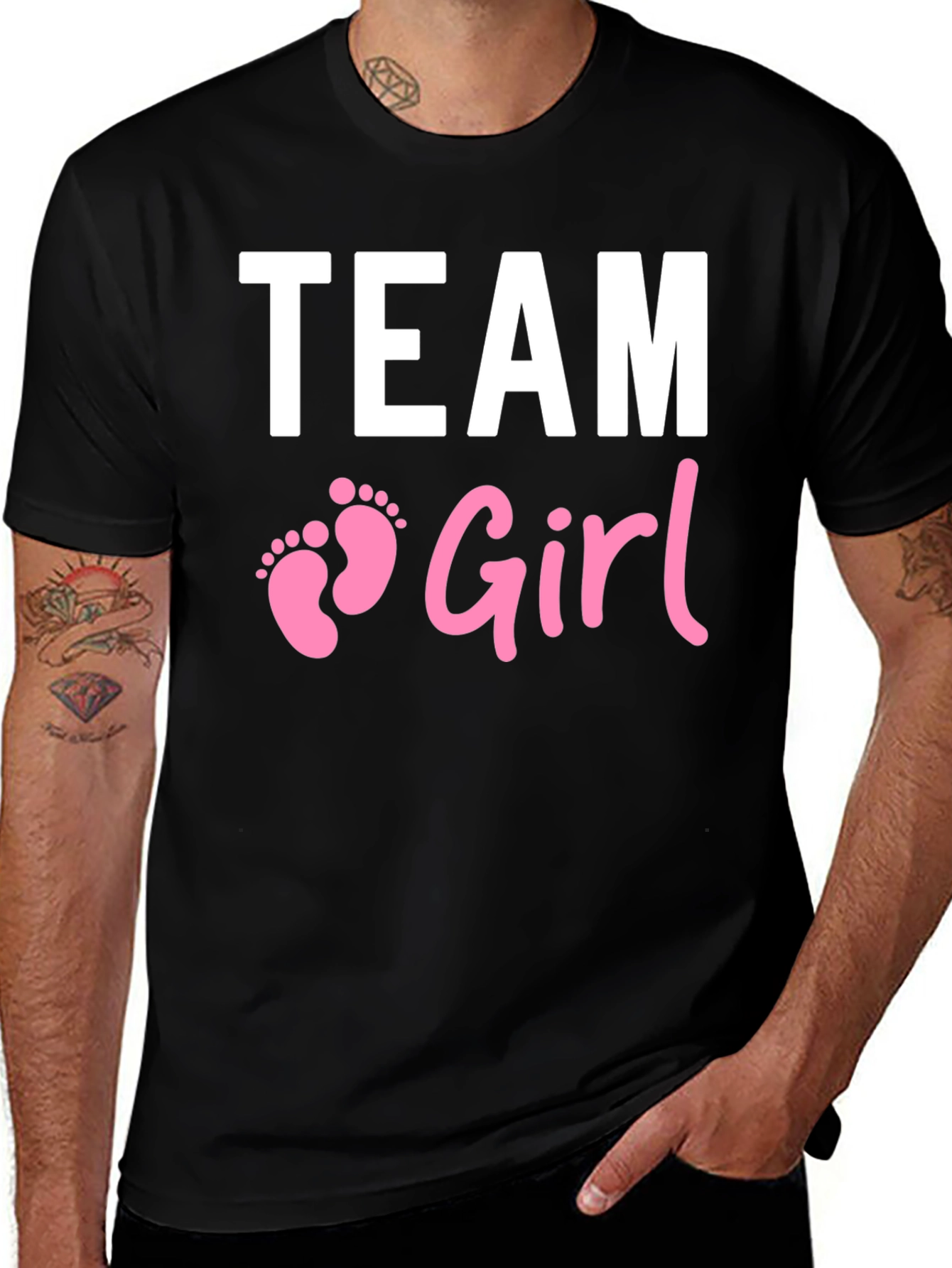 Team Girl Baby Shower T-Shirt