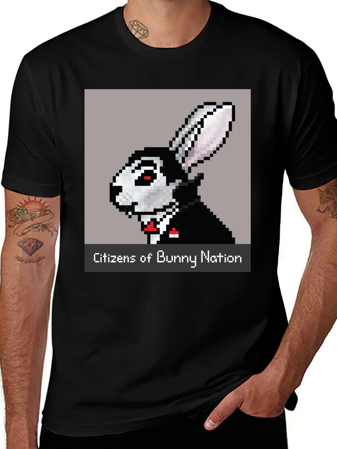 Variant 19 of Citizens of Bunny Nation Graphic T-Shirt