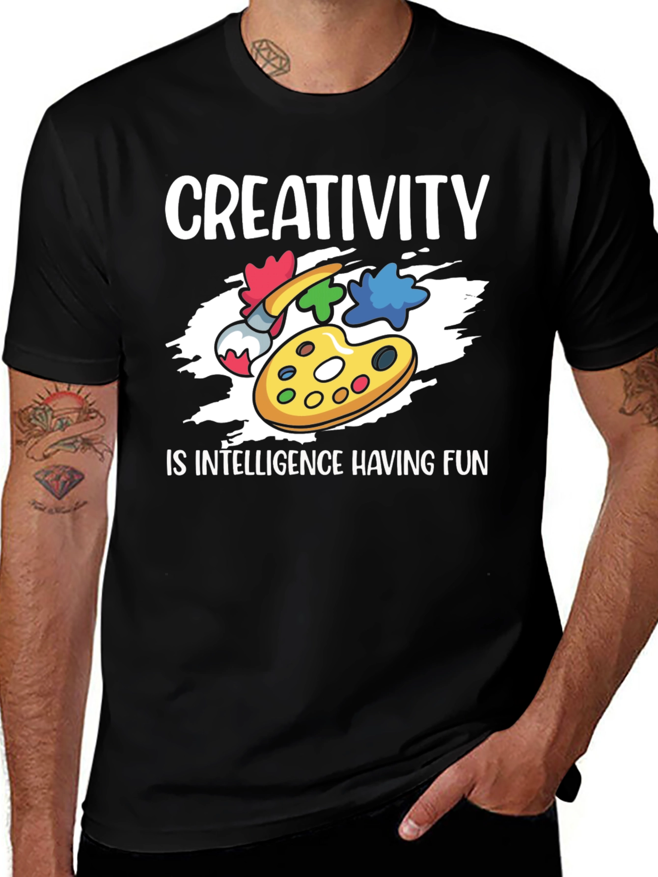 Variant 25 of Creativity is Intelligence Having Fun T-Shirt