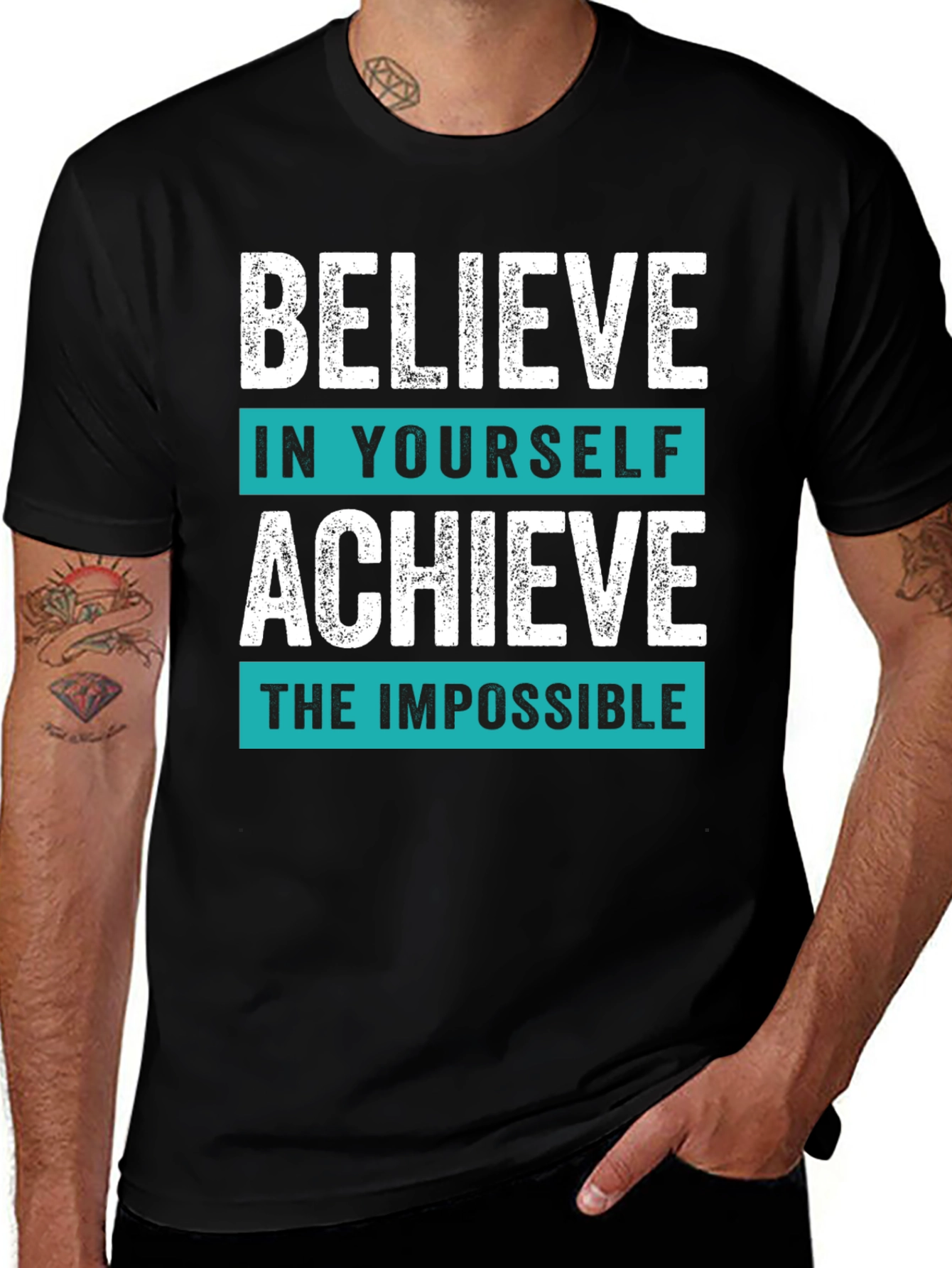 Variant 7 of Believe in Yourself Graphic T-Shirt
