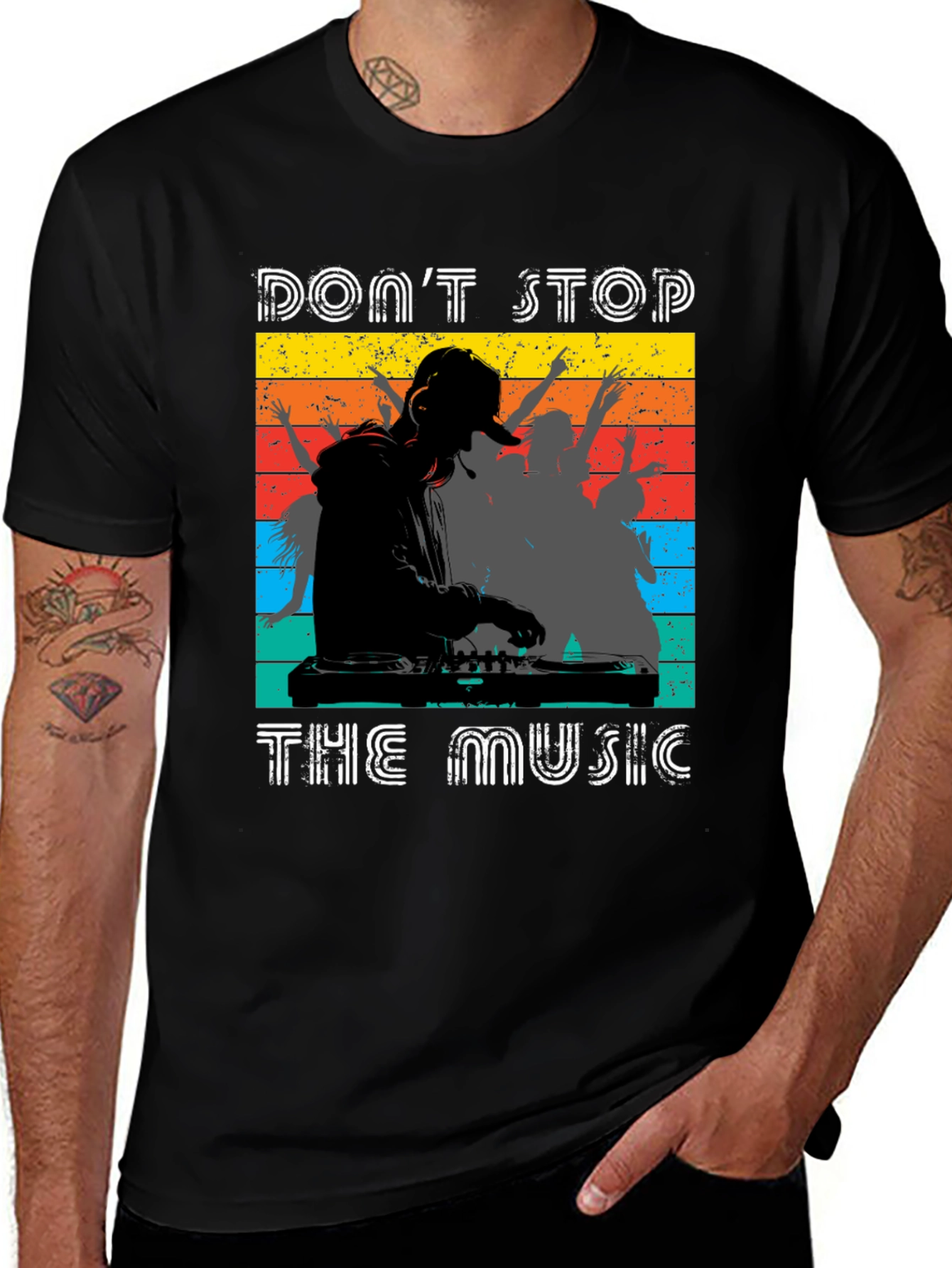 Variant 22 of Don't Stop The Music T-Shirt