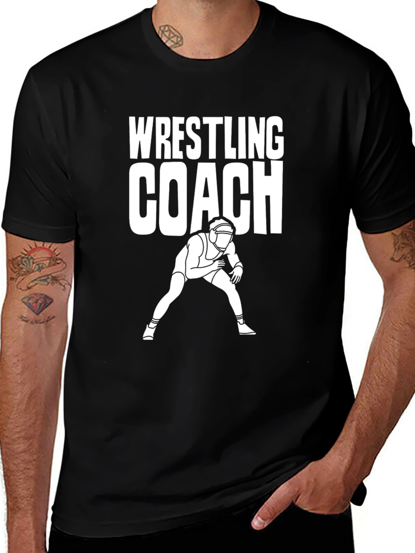 Variant 15 of Wrestling Coach T-Shirt