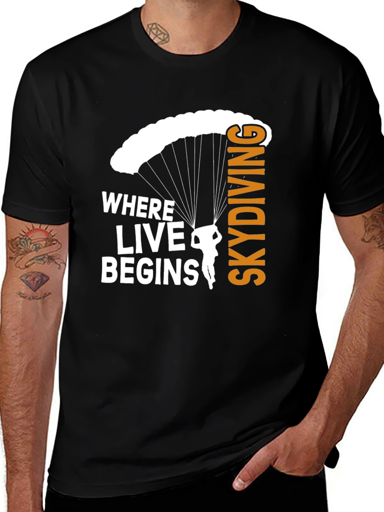 Variant 3 of Skydiving Adventure T-Shirt
