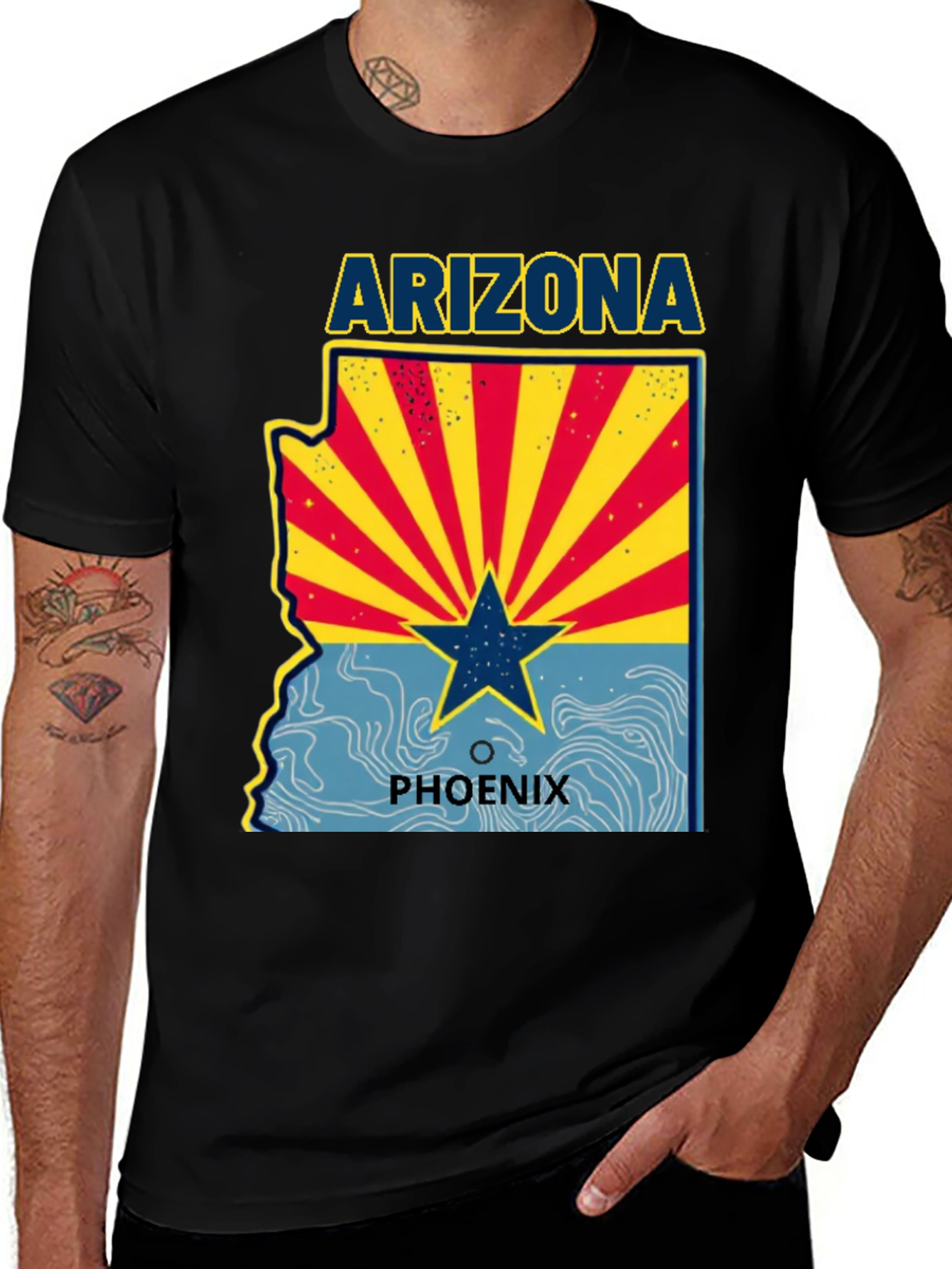 Arizona Phoenix Graphic Tee - State Pride T-Shirt