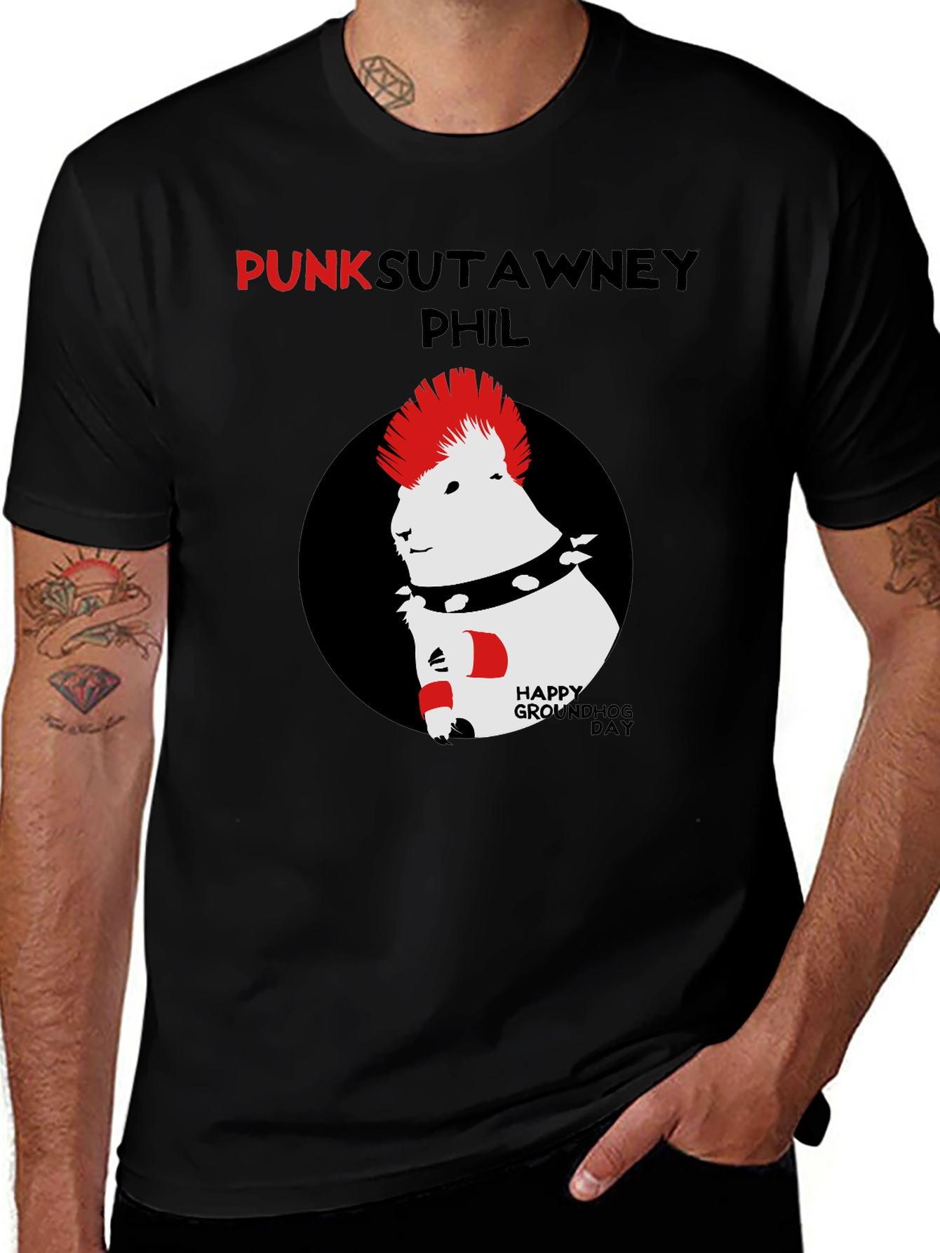 Punk Groundhog Day T-Shirt