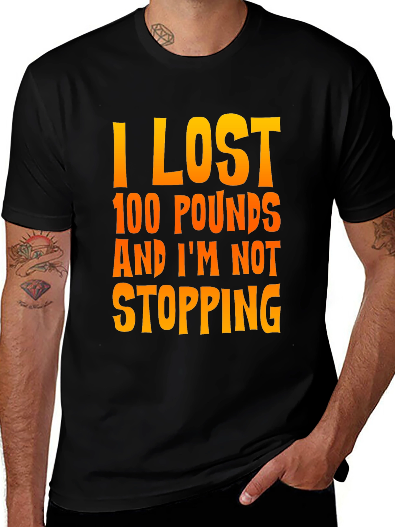 Variant 20 of I Lost 100 Pounds T-Shirt