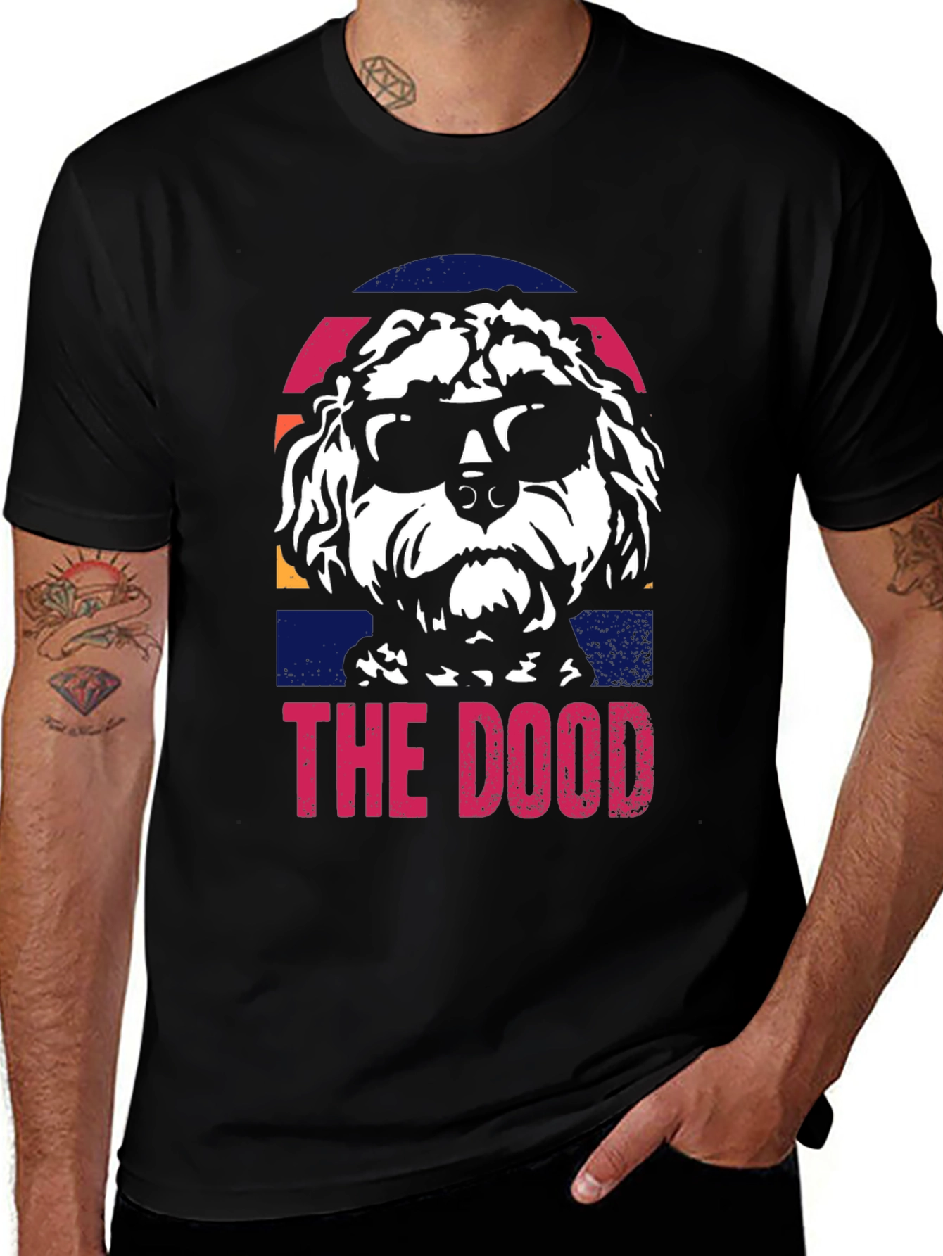 Variant 14 of The Dood T-Shirt - Cool Dog Graphic Tee
