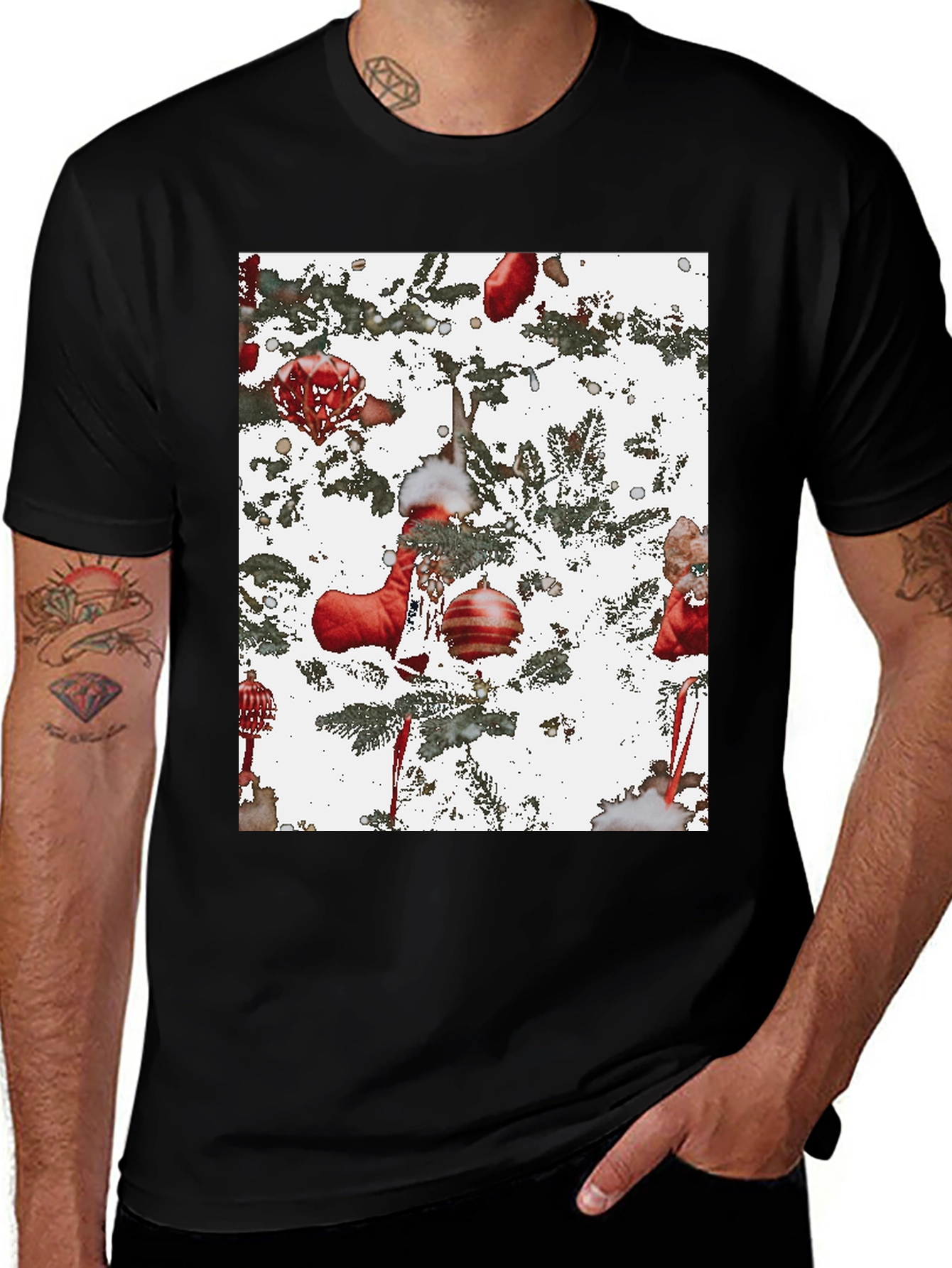 Festive Christmas Tree T-Shirt