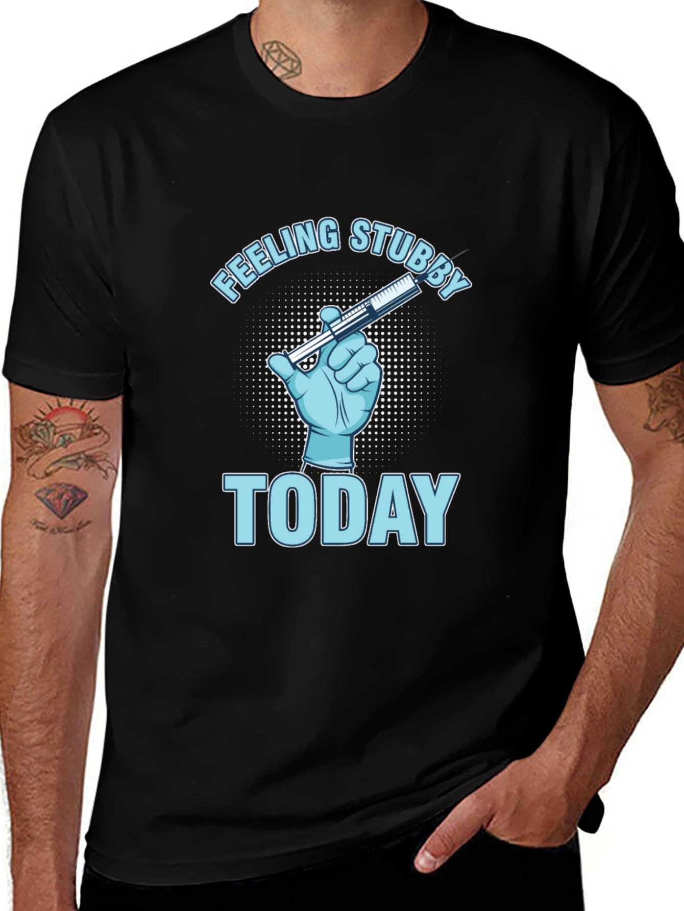 Variant 29 of Feeling Stubby Today - Novelty T-Shirt