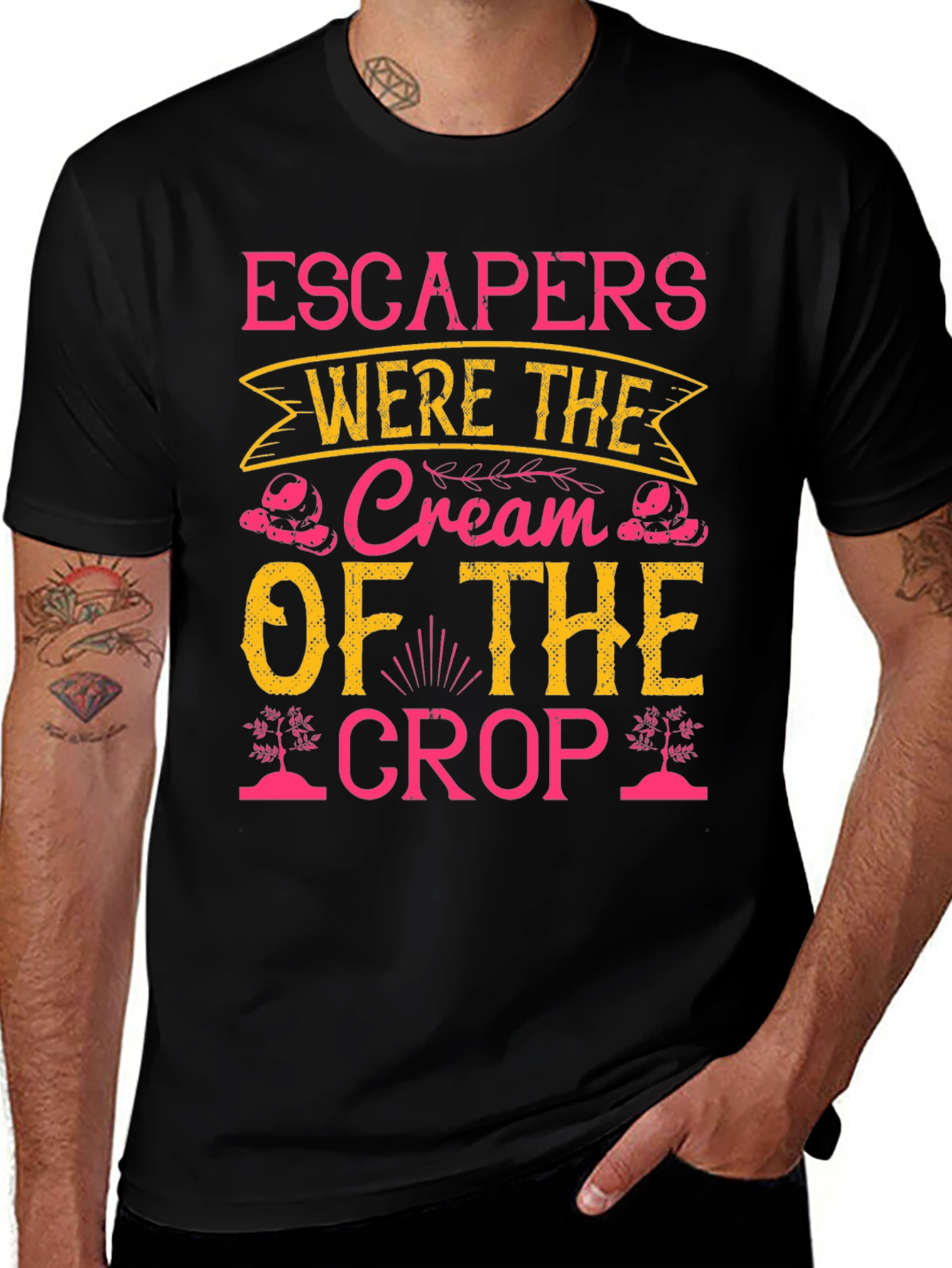 Variant 22 of Escapers Cream of the Crop Graphic Tee