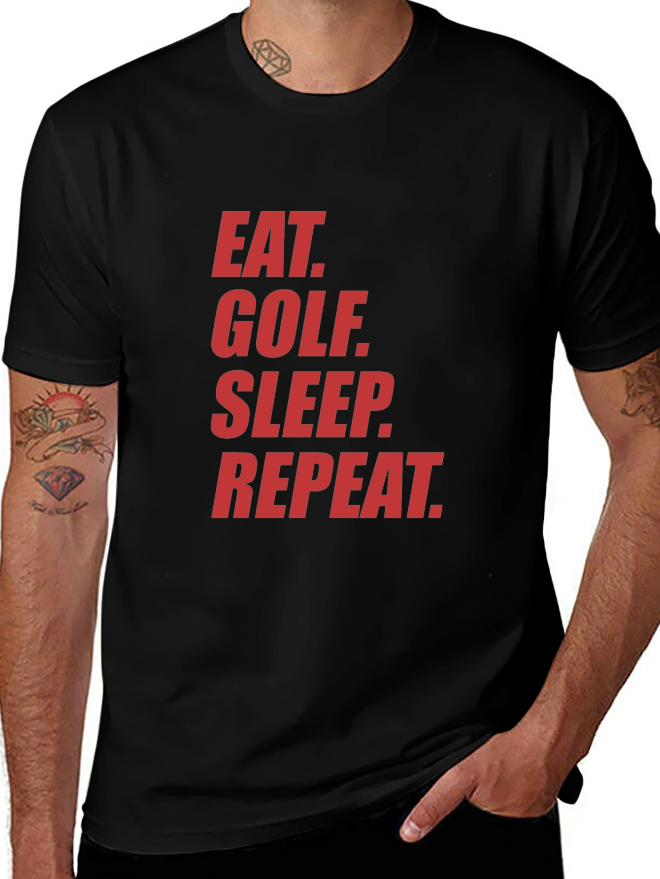Variant 10 of Eat Golf Sleep Repeat T-Shirt