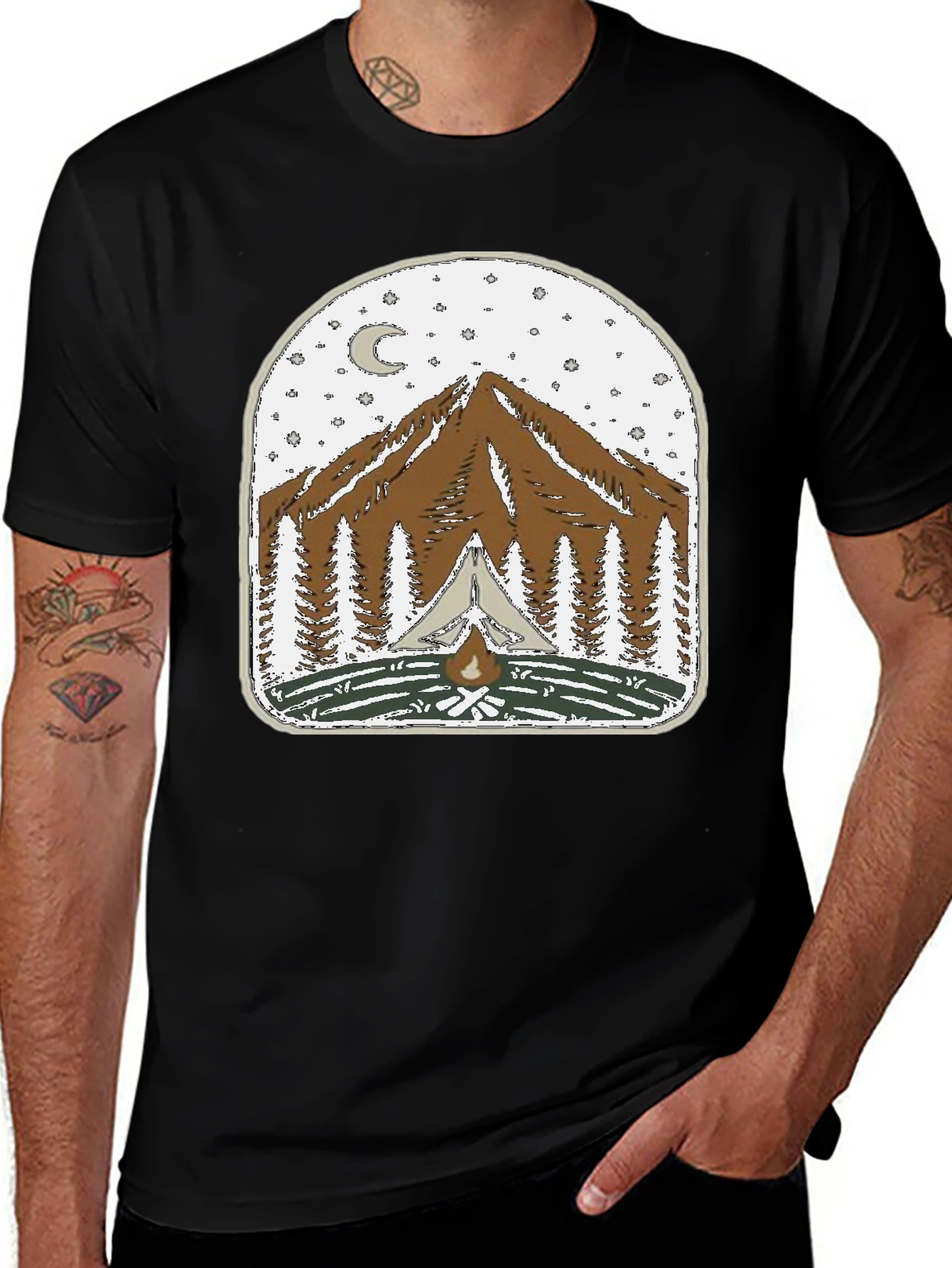 Variant 24 of Camping Adventure Graphic Tee
