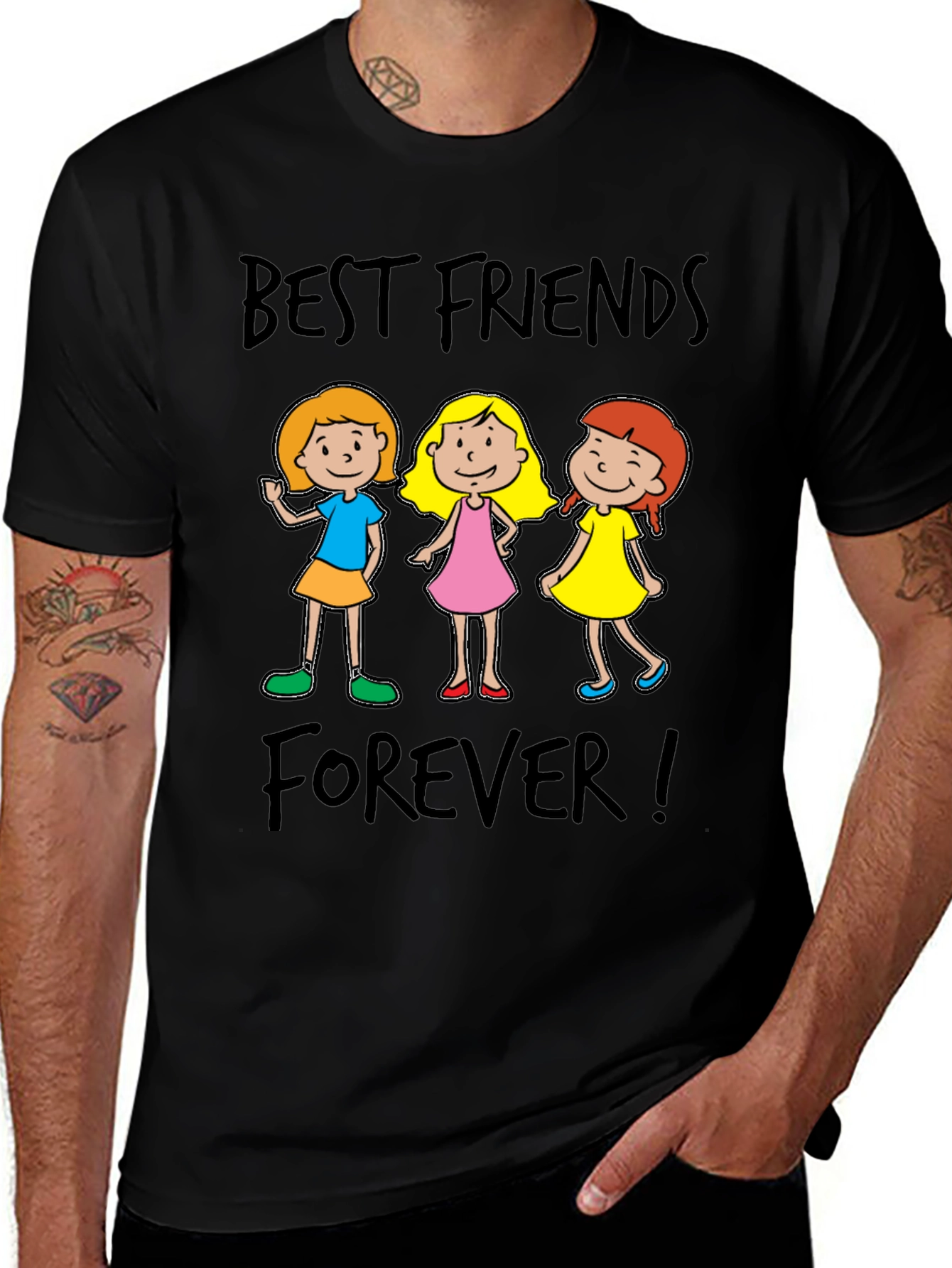 Variant 24 of Best Friends Forever Graphic T-Shirt