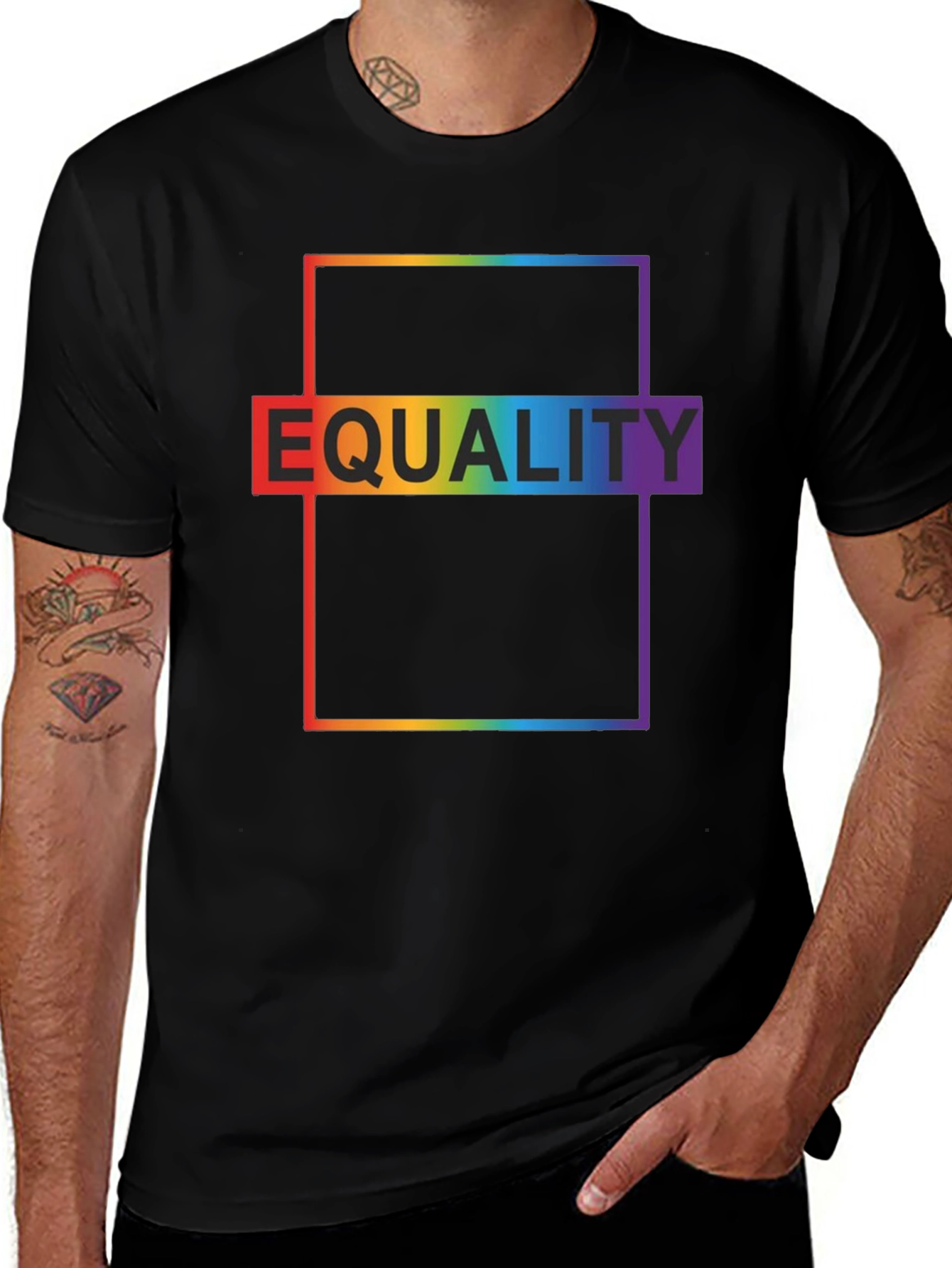 Variant 24 of Equality Rainbow Pride T-Shirt