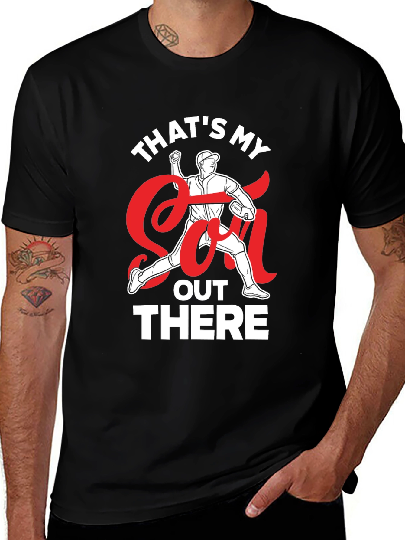 Variant 24 of That's My Son Out There Baseball T-Shirt