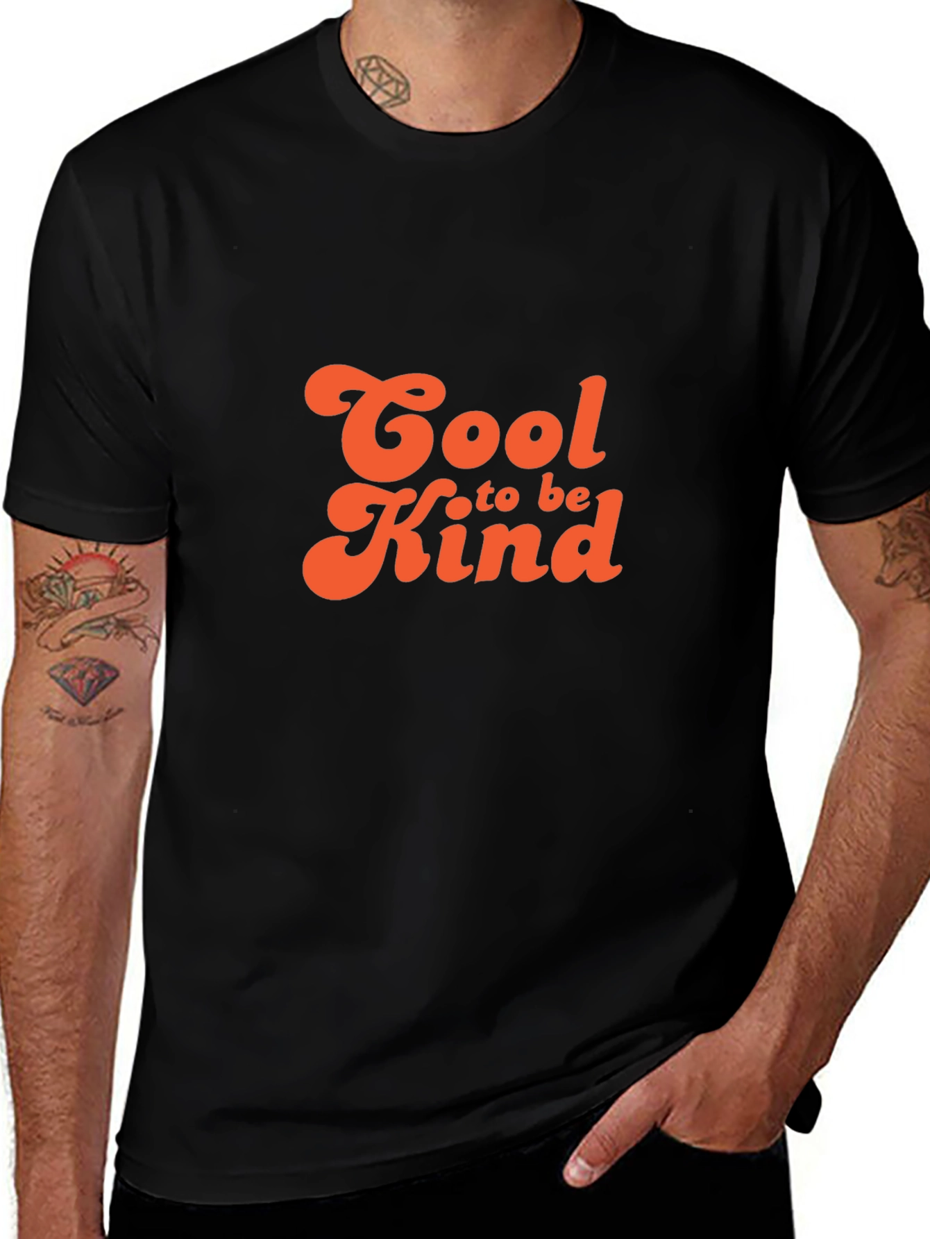 Variant 24 of Cool to be Kind Black T-Shirt