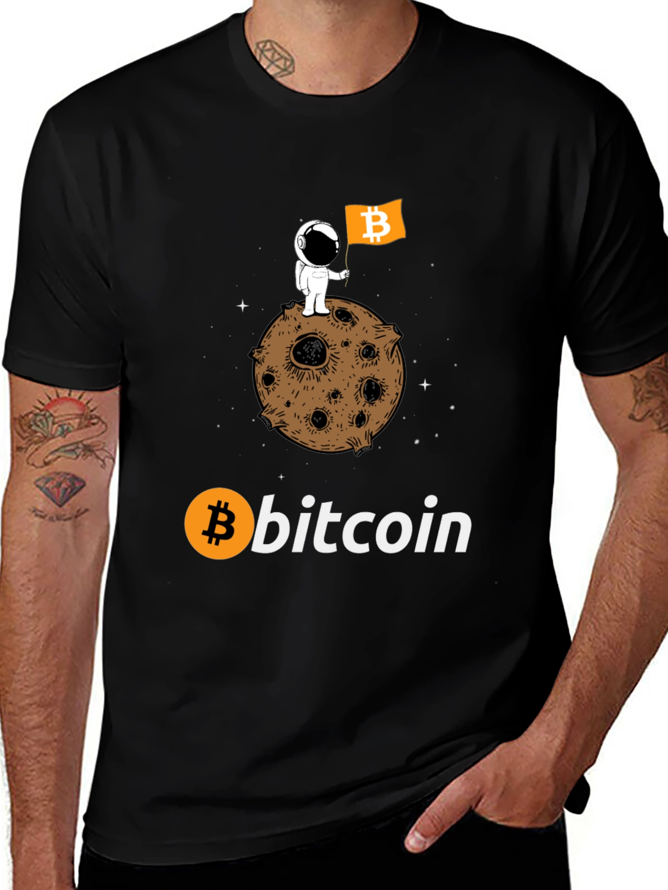 Bitcoin Astronaut T-Shirt - To the Moon!