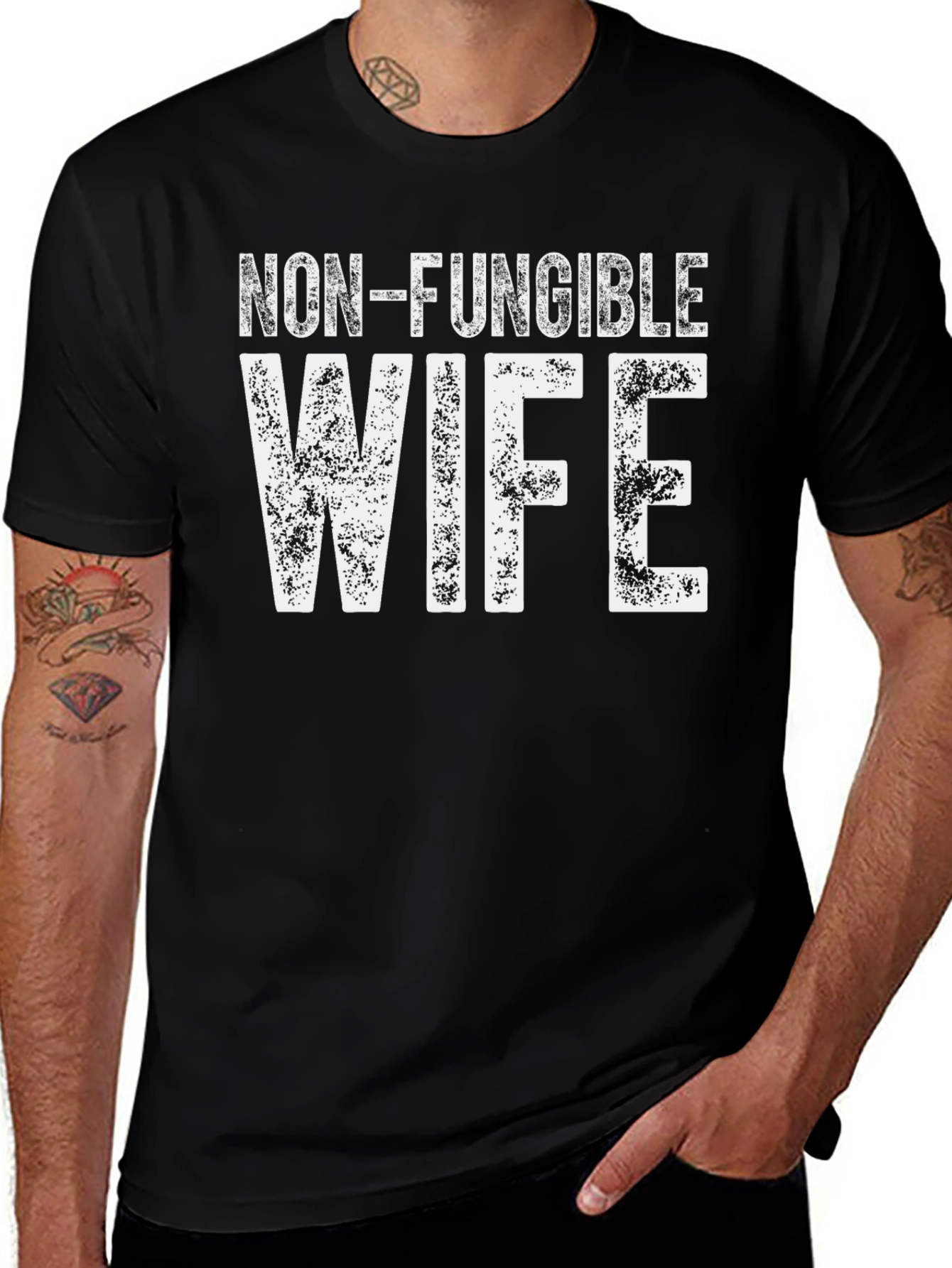 Variant 28 of Non-Fungible Wife Graphic Tee