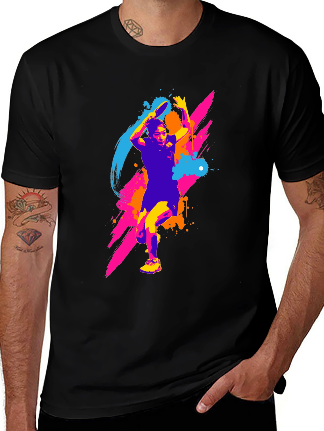 Variant 2 of Table Tennis Player T-Shirt