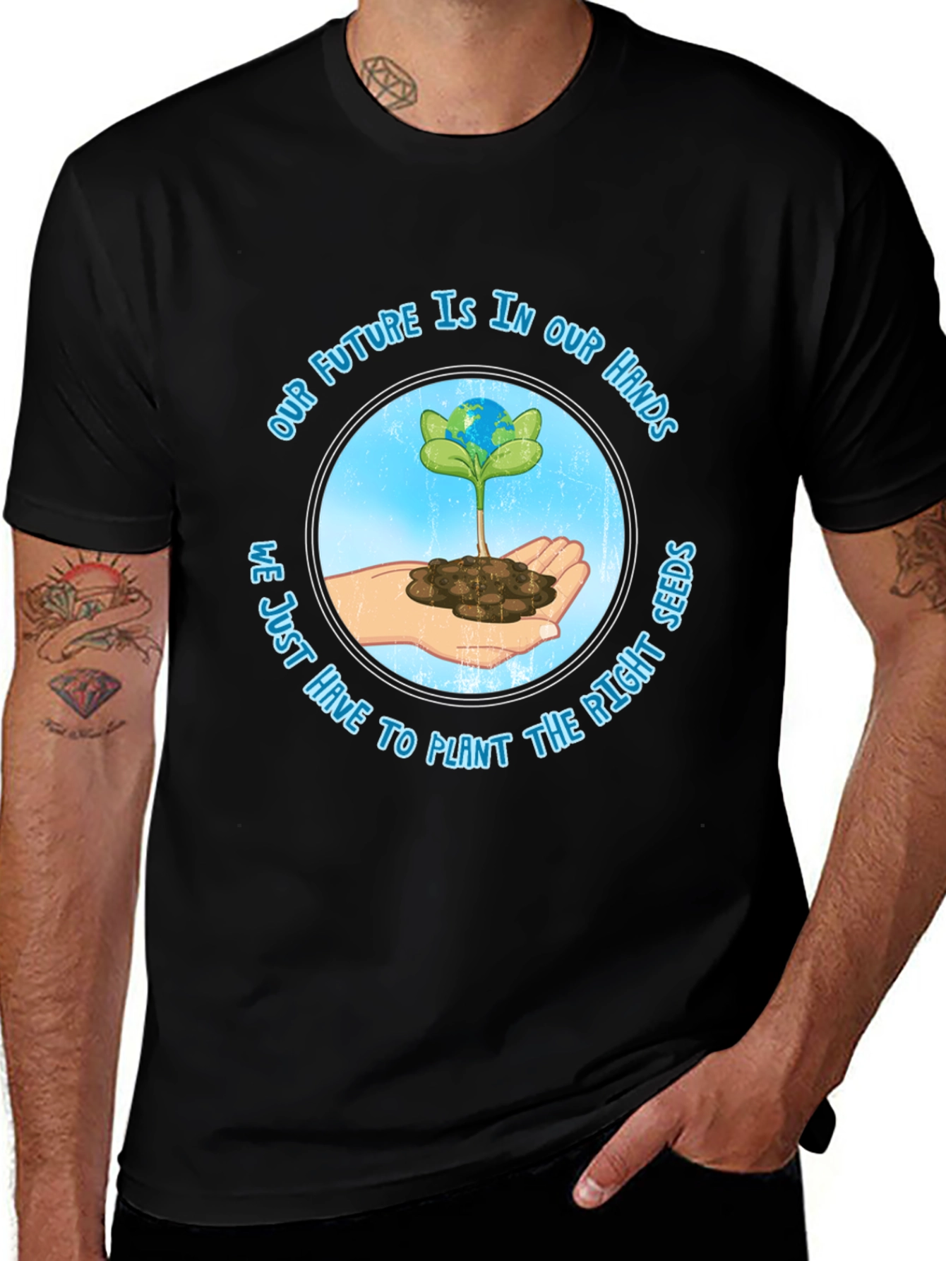 Variant 29 of Our Future T-Shirt - Earth Conservation Tee