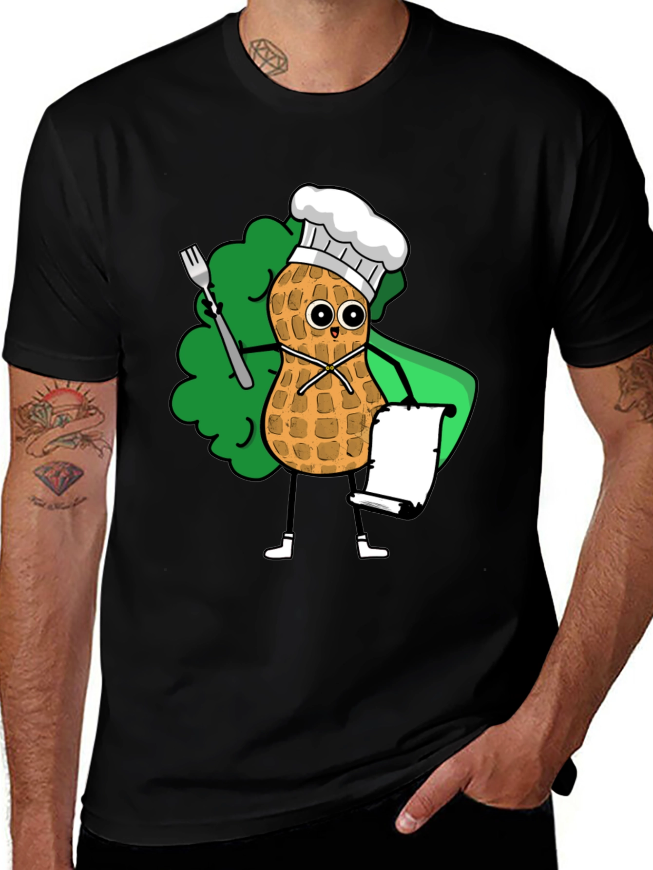 Variant 25 of Chef Peanut T-Shirt - Funny Foodie Tee