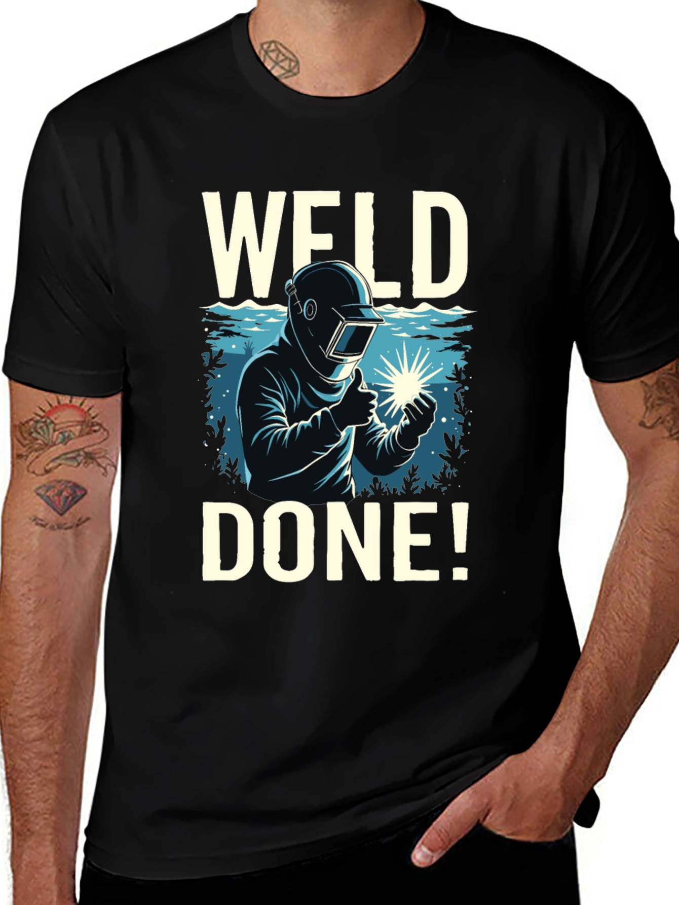 Variant 18 of Weld Done T-Shirt - Funny Welder Tee