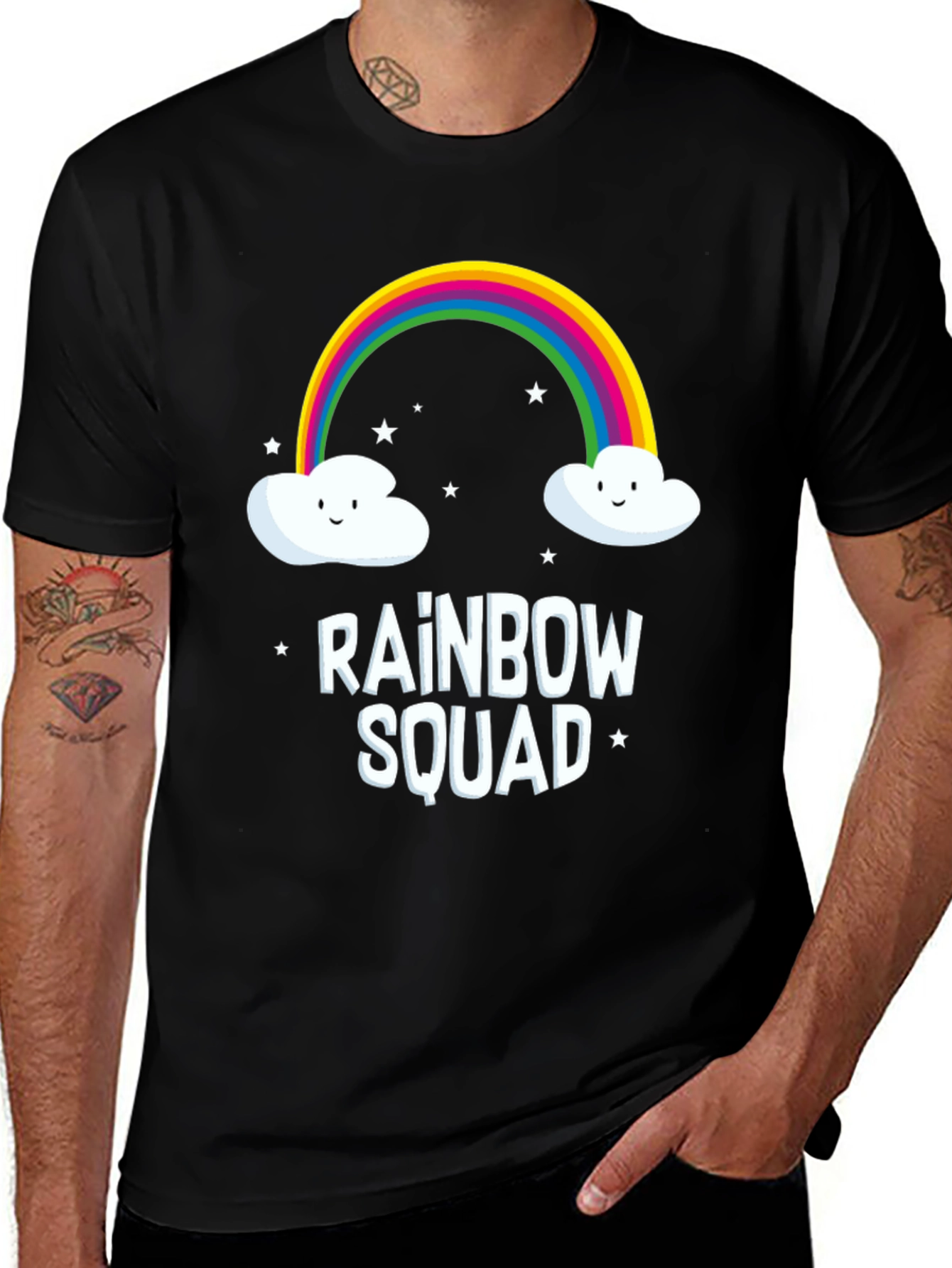 Variant 25 of Rainbow Squad Graphic T-Shirt