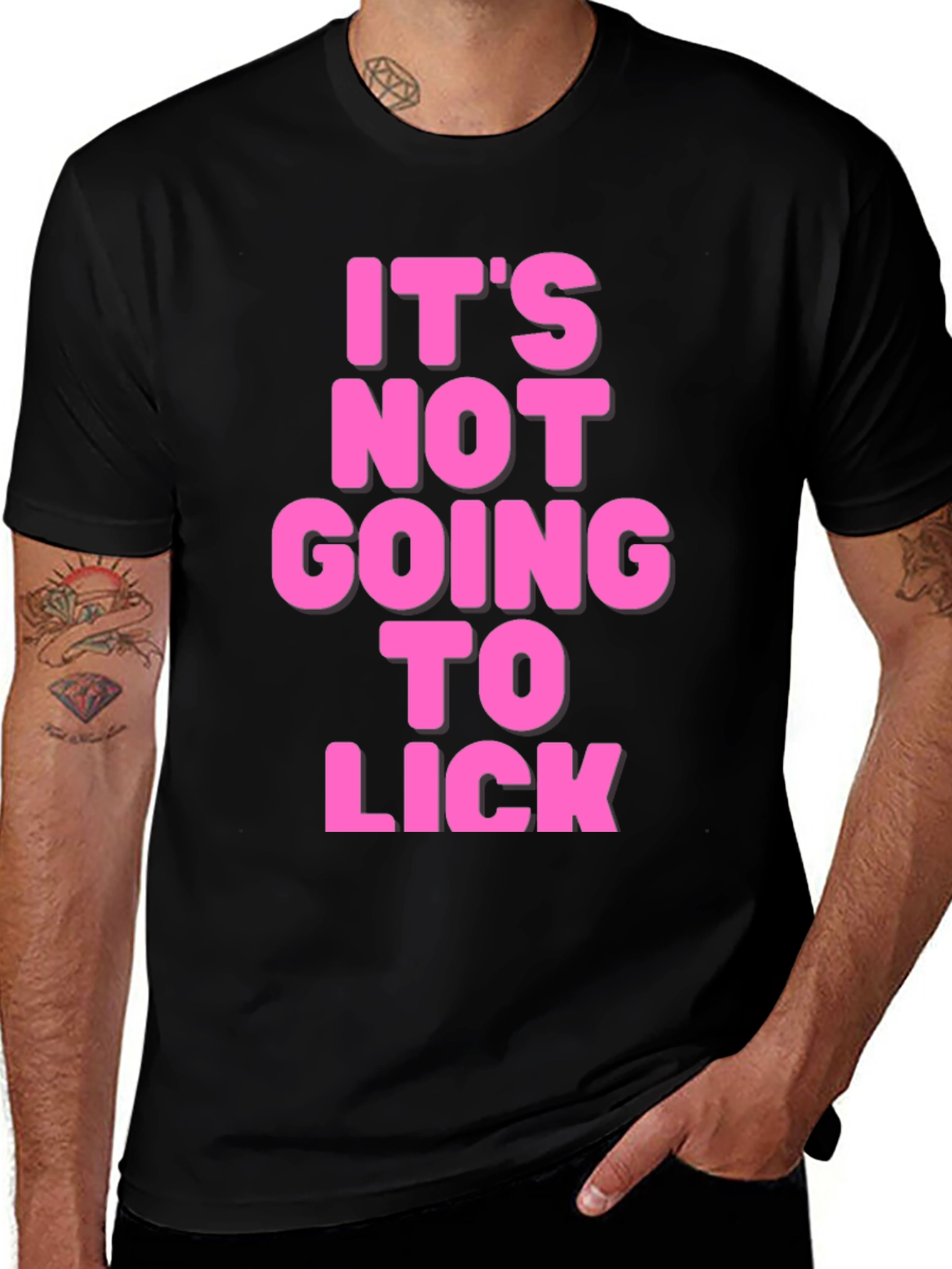 Variant 15 of It's Not Going to Lick Graphic Tee
