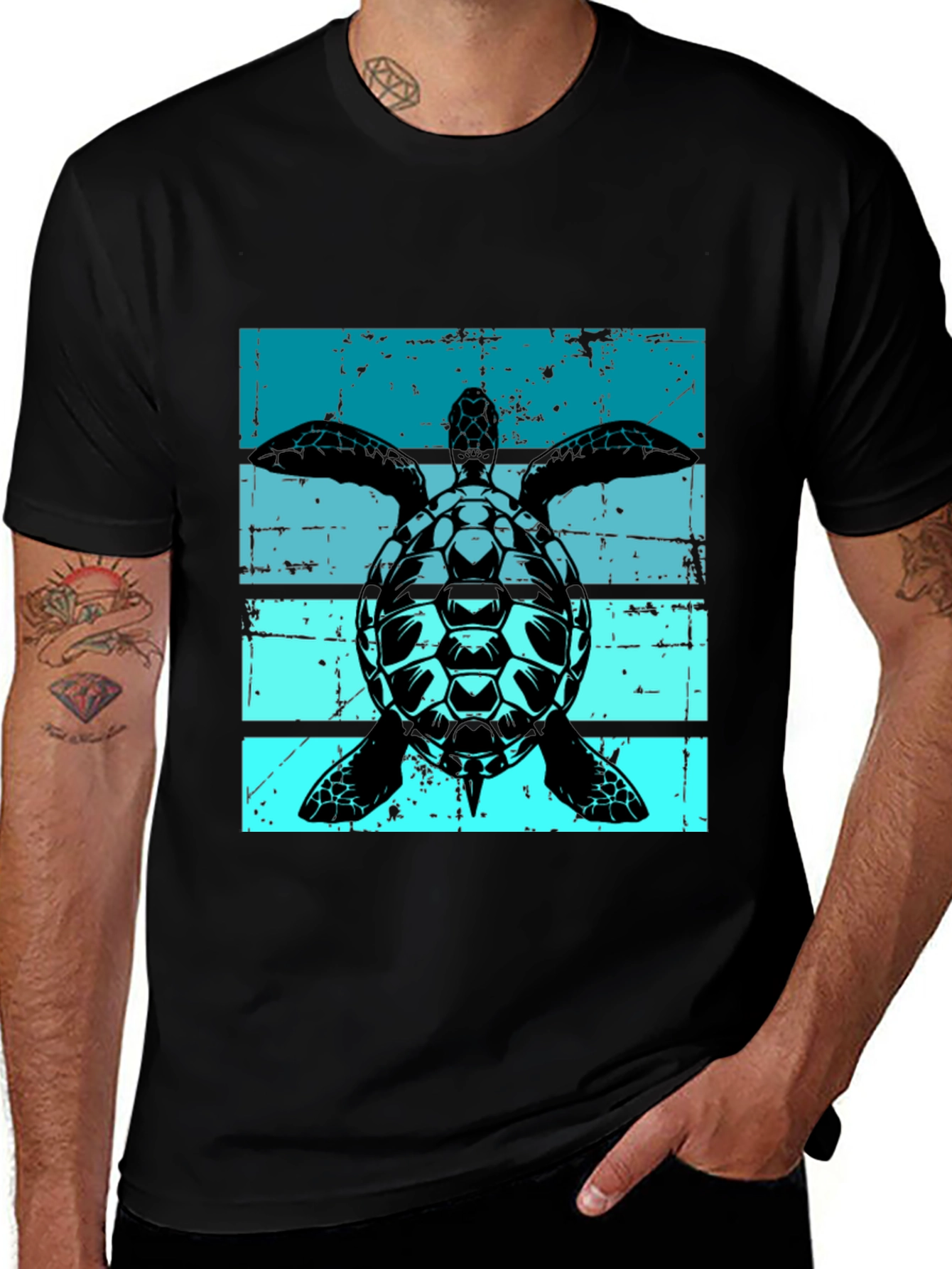 Variant 24 of Sea Turtle Graphic T-Shirt