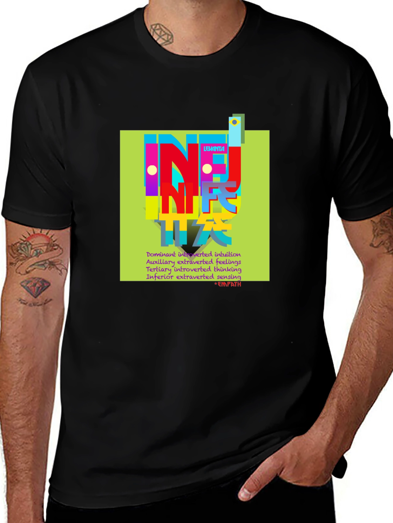 INFJ Empath T-Shirt - Dominant Intuition Tee