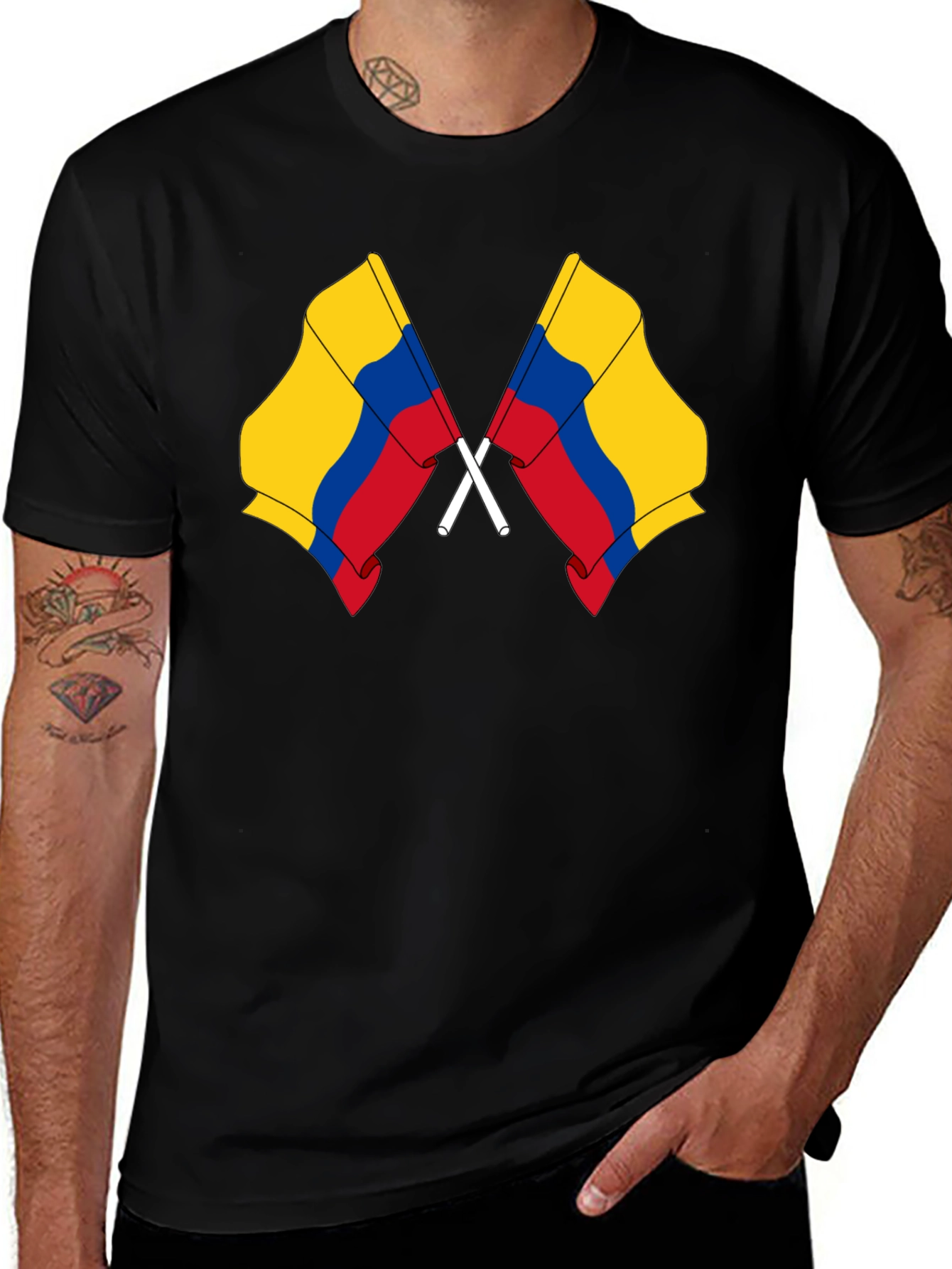 Colombian Flag T-Shirt - Stylish National Pride Tee