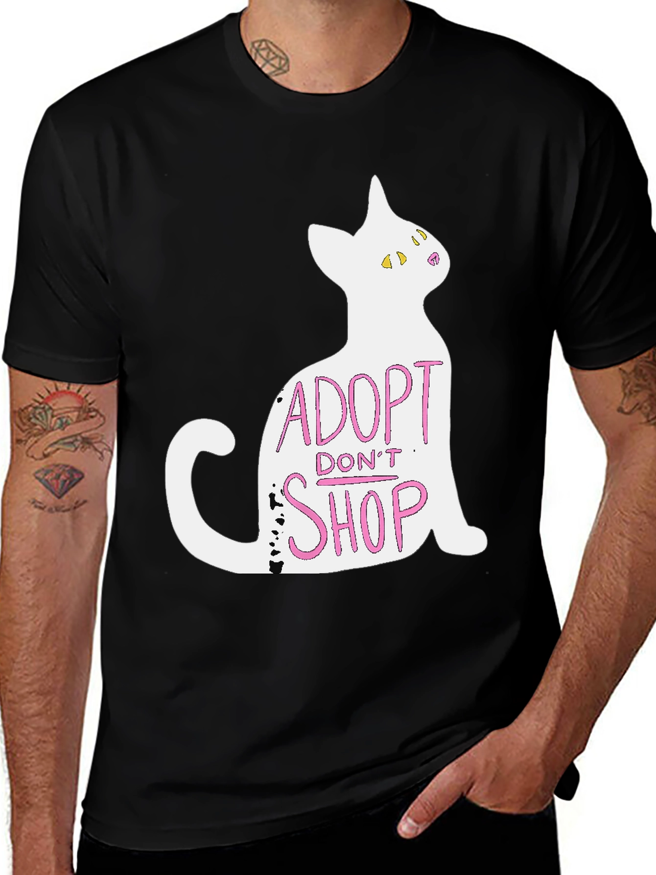 Variant 24 of Adopt, Don't Shop T-Shirt