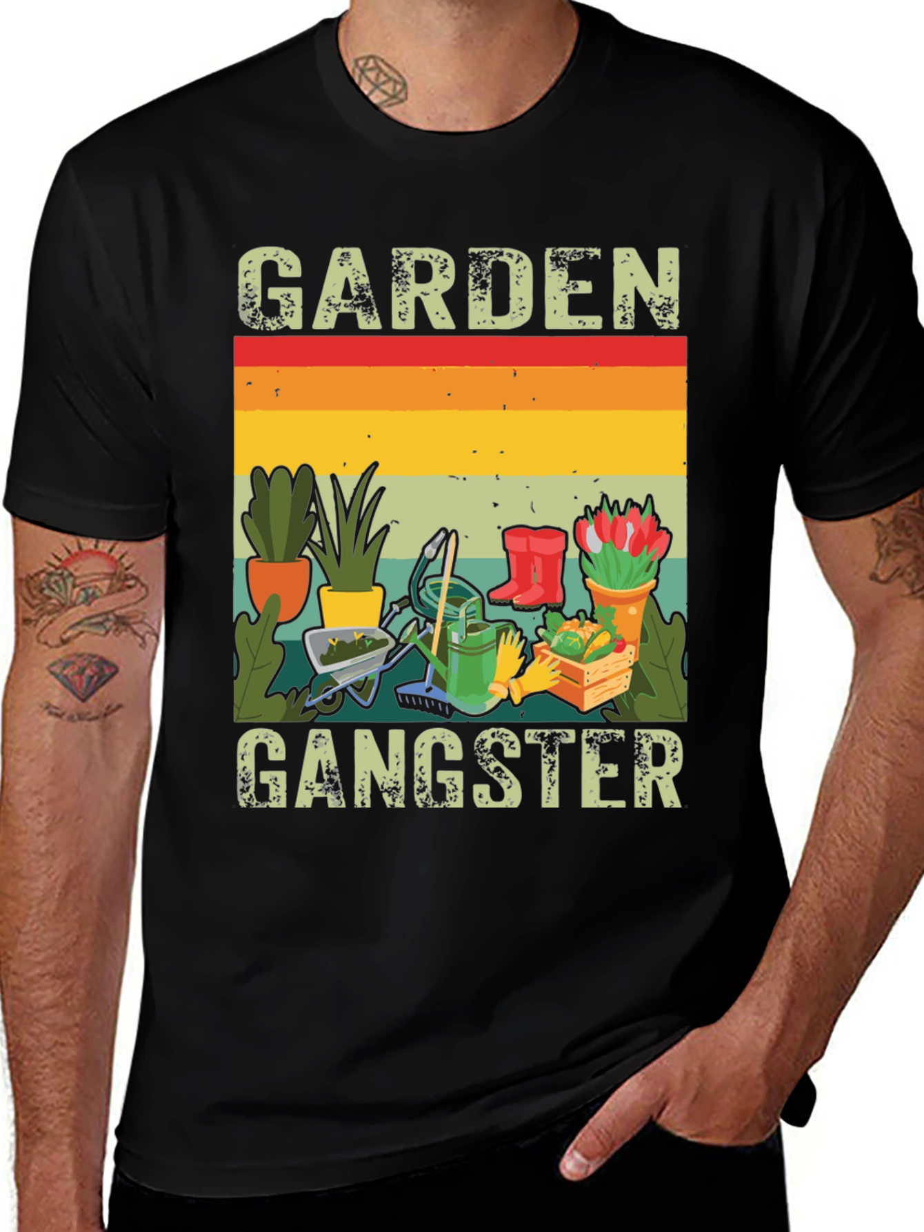 Variant 12 of Garden Gangster T-Shirt