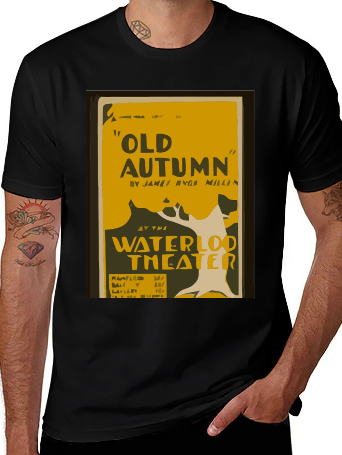 Variant 25 of Old Autumn Waterloo Theater T-Shirt