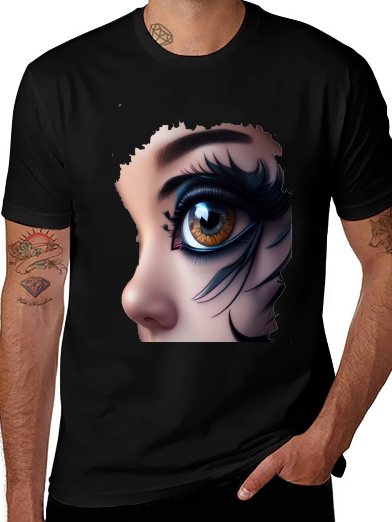 Variant 18 of Eye Graphic Tee - Stylish and Unique Unisex T-Shirt